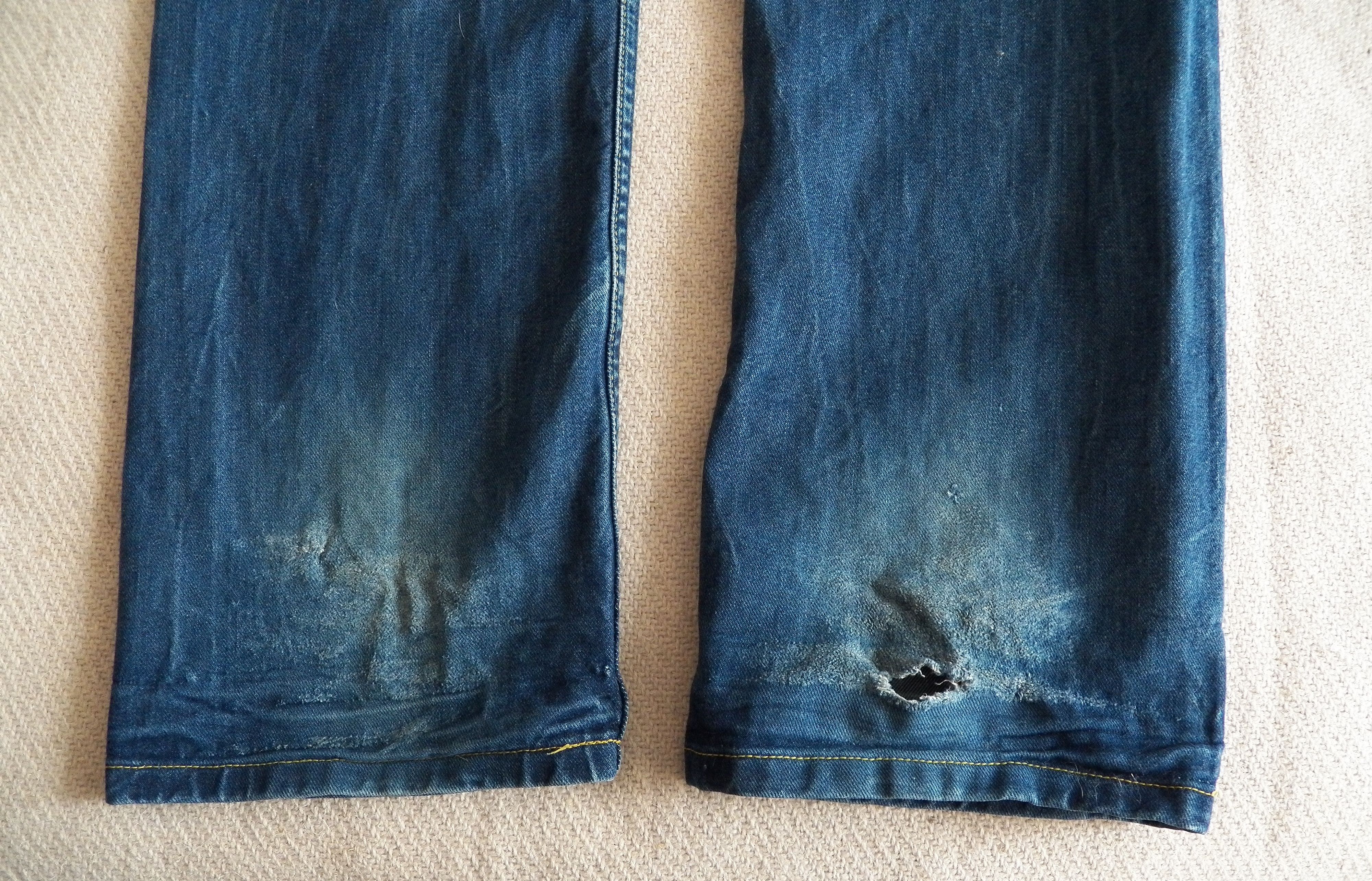 Lee Vintage Lee 101Z Jeans Mens W36 L34 Selvedge Denim Malta Size US 36 / EU 52 - 3 Thumbnail