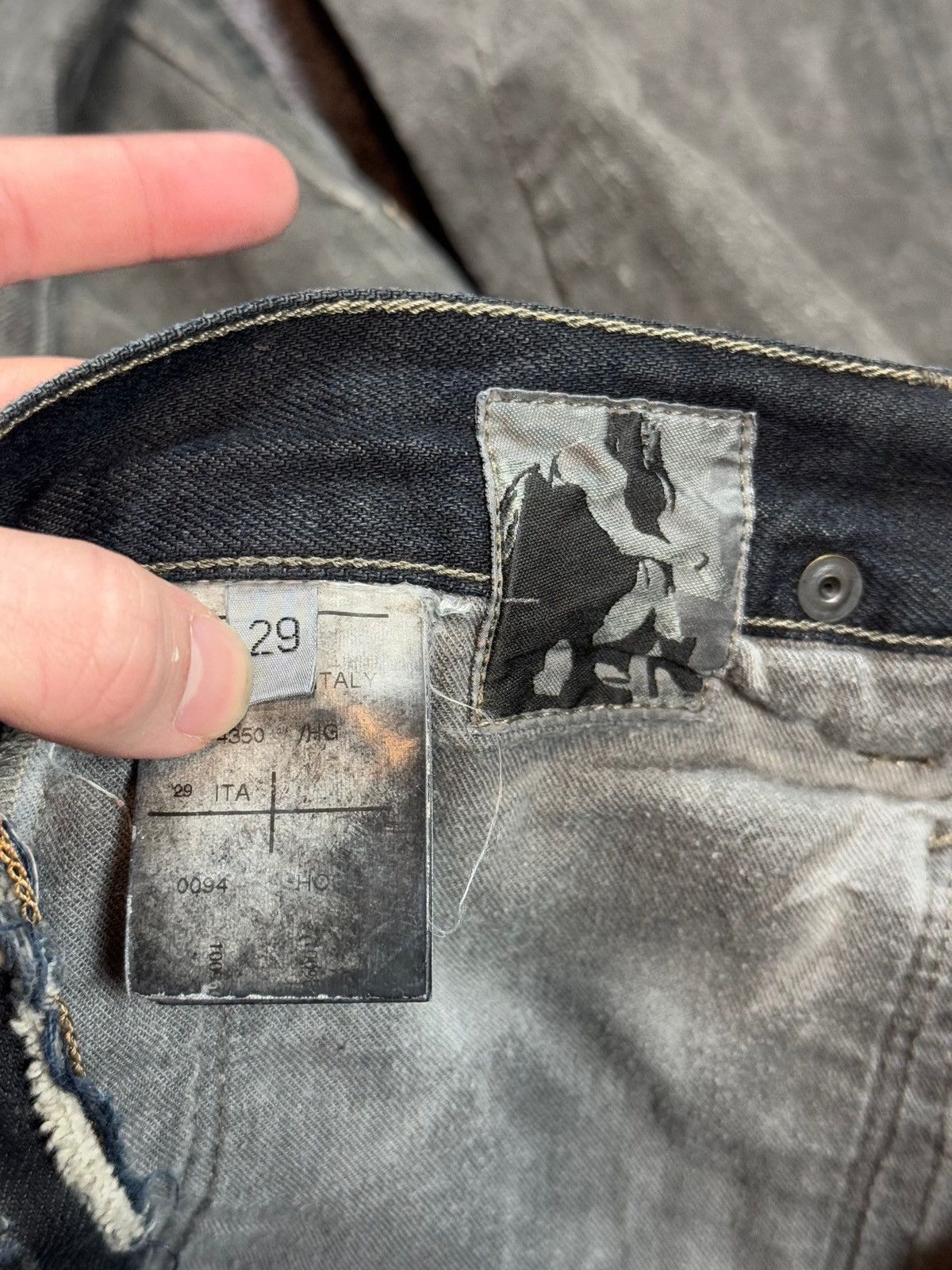 Rick Owens FW09 Rick Owens Hogwash Detroit Cut Denim Size US 30 / EU 46 - 5 Thumbnail