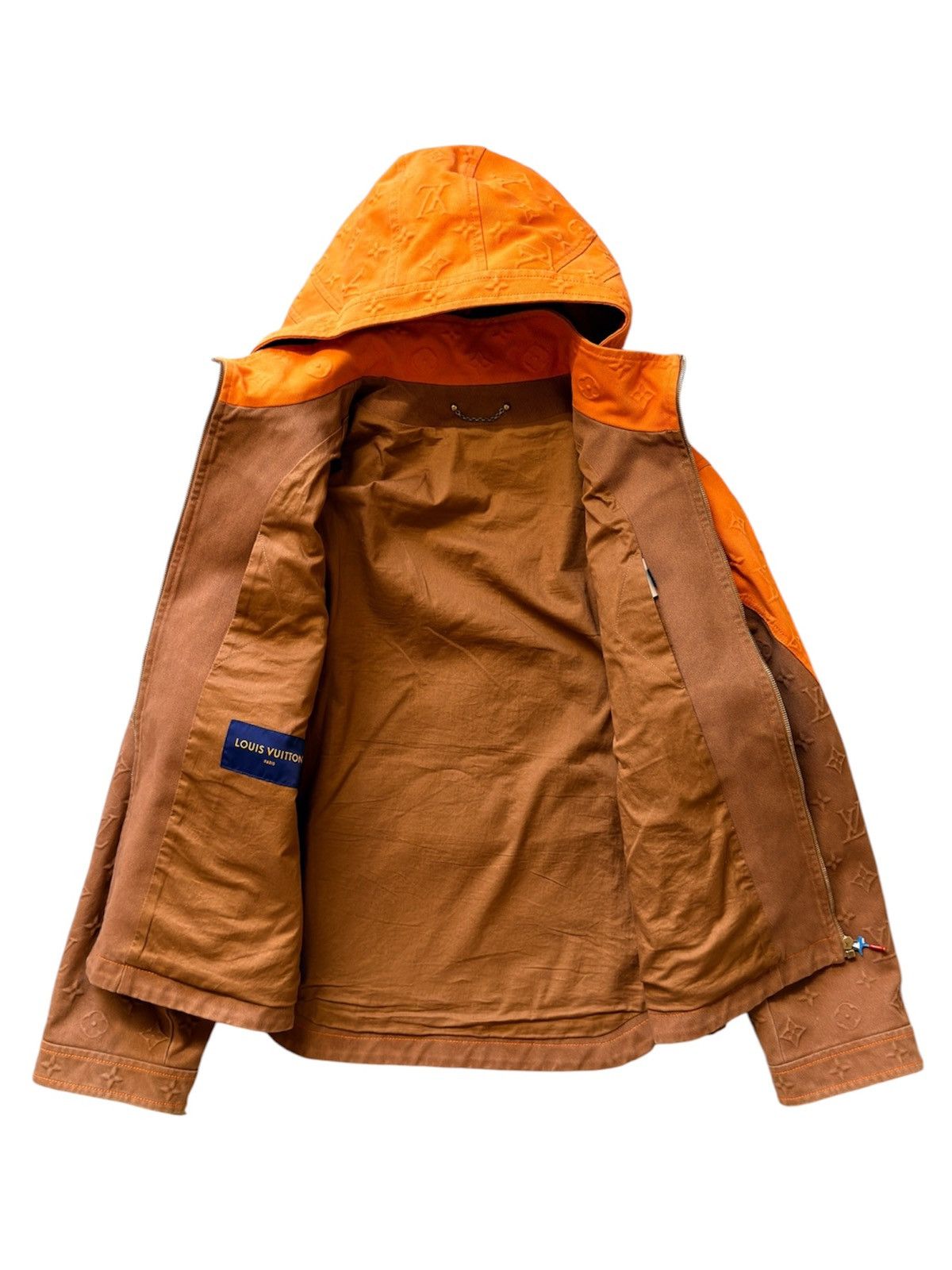 Louis Vuitton Louis Vuitton Carpenter 54 Hooded Denim Jacket 3D Monogram Size US L / EU 52-54 / 3 - 8 Thumbnail