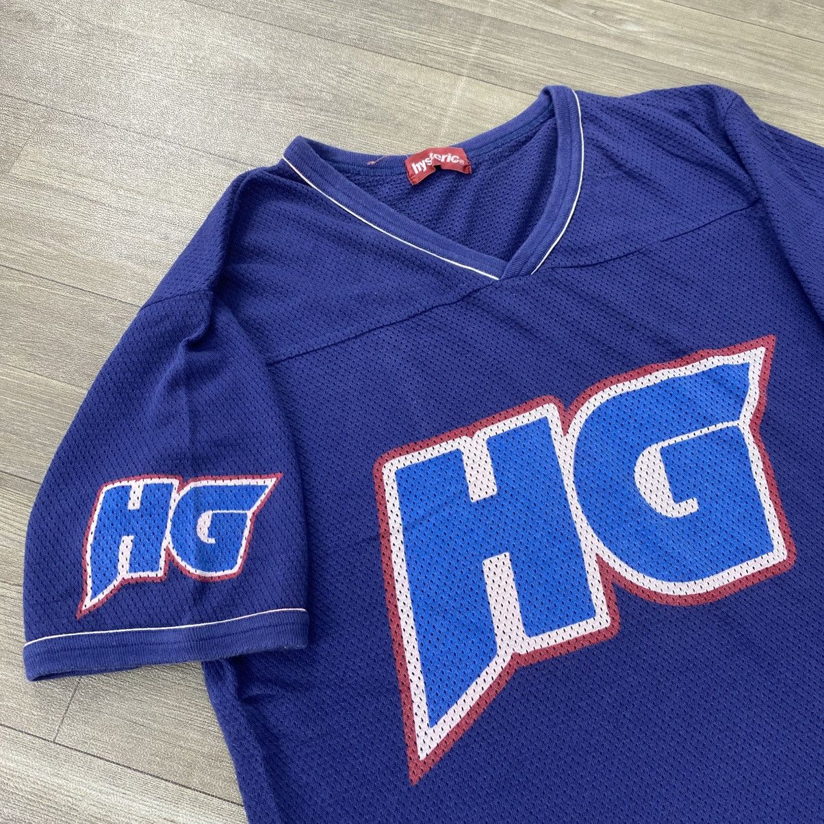 Hysteric Glamour Vintage Hysteric Glamour OG Iconic Logo Blue Mesh Jersey Y2K Size US M / EU 48-50 / 2 - 8 Thumbnail