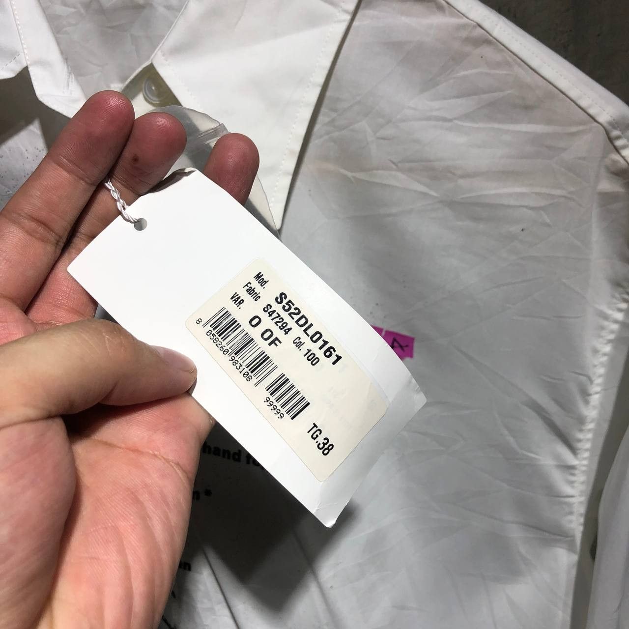 Maison Margiela BNWT Maison Margiela MM6 Label Declaration button down L/S Size US XXL / EU 58 / 5 - 9 Thumbnail