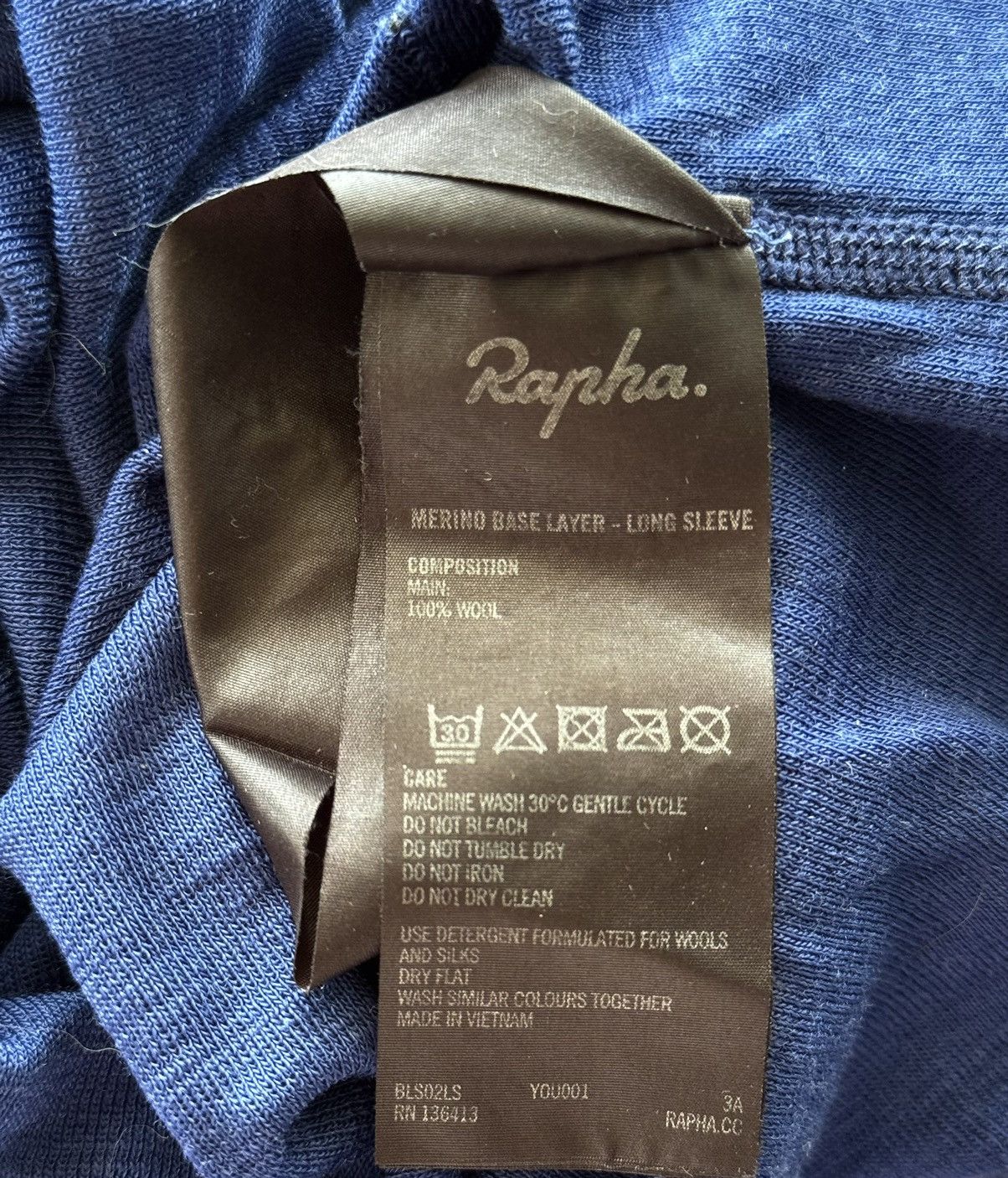Rapha Rapha 100% merino wool thermo layer warm longsleeve Size US S / EU 44-46 / 1 - 5 Thumbnail