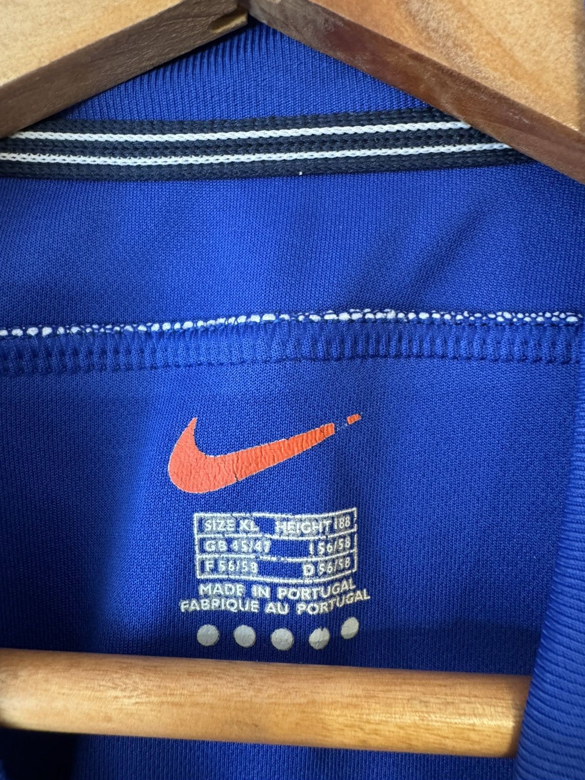 Nike Vintage Rangers Glasgow 1999-2001 Home Soccer Jersey Shirt Size US XL / EU 56 / 4 - 13 Thumbnail