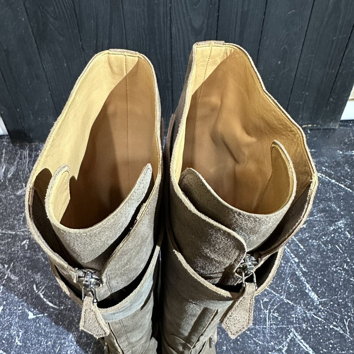 Hermes HERMES Suede zip front Boots Size 37 Size US 7 / IT 37 - 15 Thumbnail