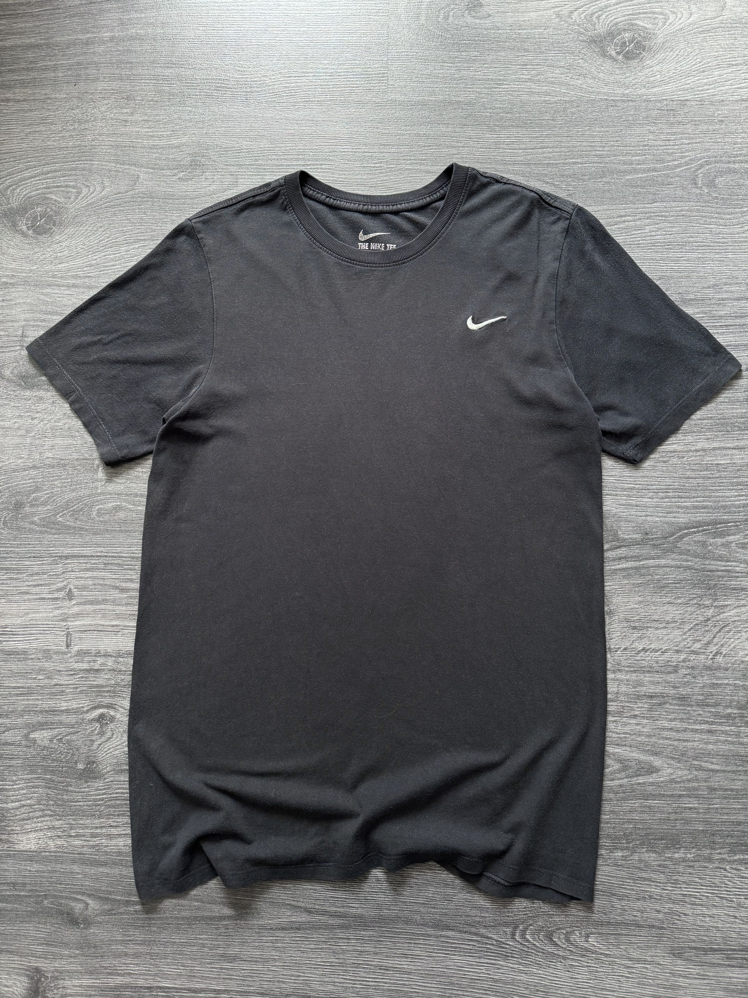 Nike Vintage Y2K Nike Swoosh T-Shirt Washed Gray Size US S / EU 44-46 / 1 - 3 Thumbnail