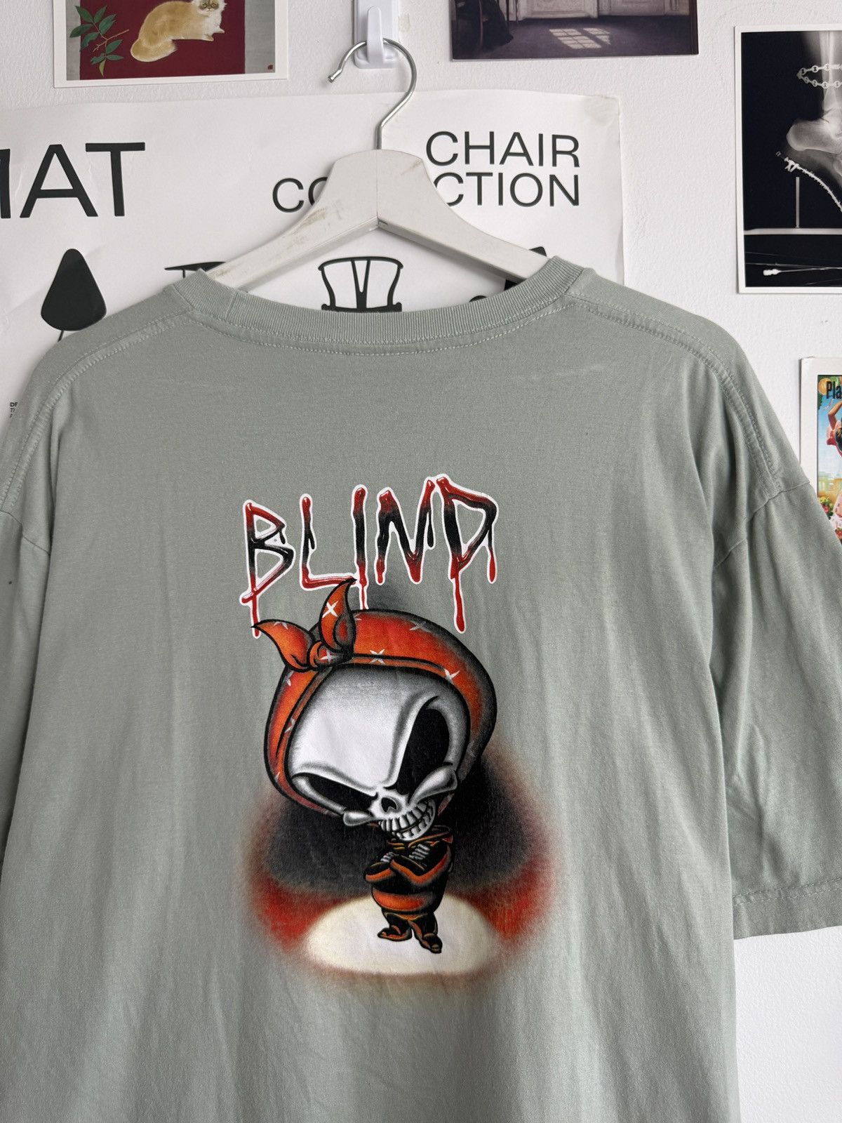 Blind Skateboards Vintage 90s Blind skateboards boxy t-shirt L hookups flip y2k Size US L / EU 52-54 / 3 - 5 Thumbnail