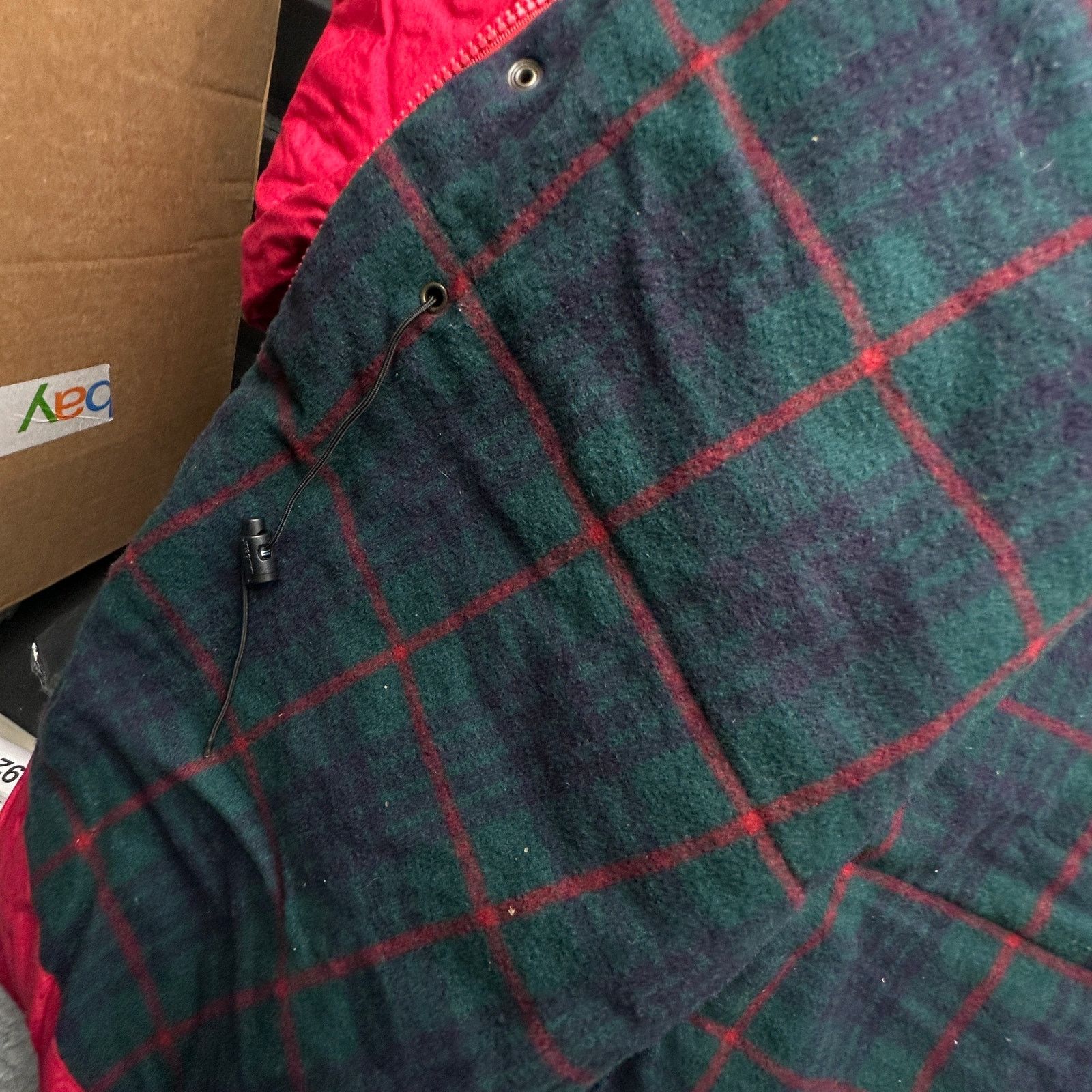 L.L. Bean Vintage LL Bean Flannel Plaid Lined Parka Jacket Mens 2XL Size US XXL / EU 58 / 5 - 9 Thumbnail