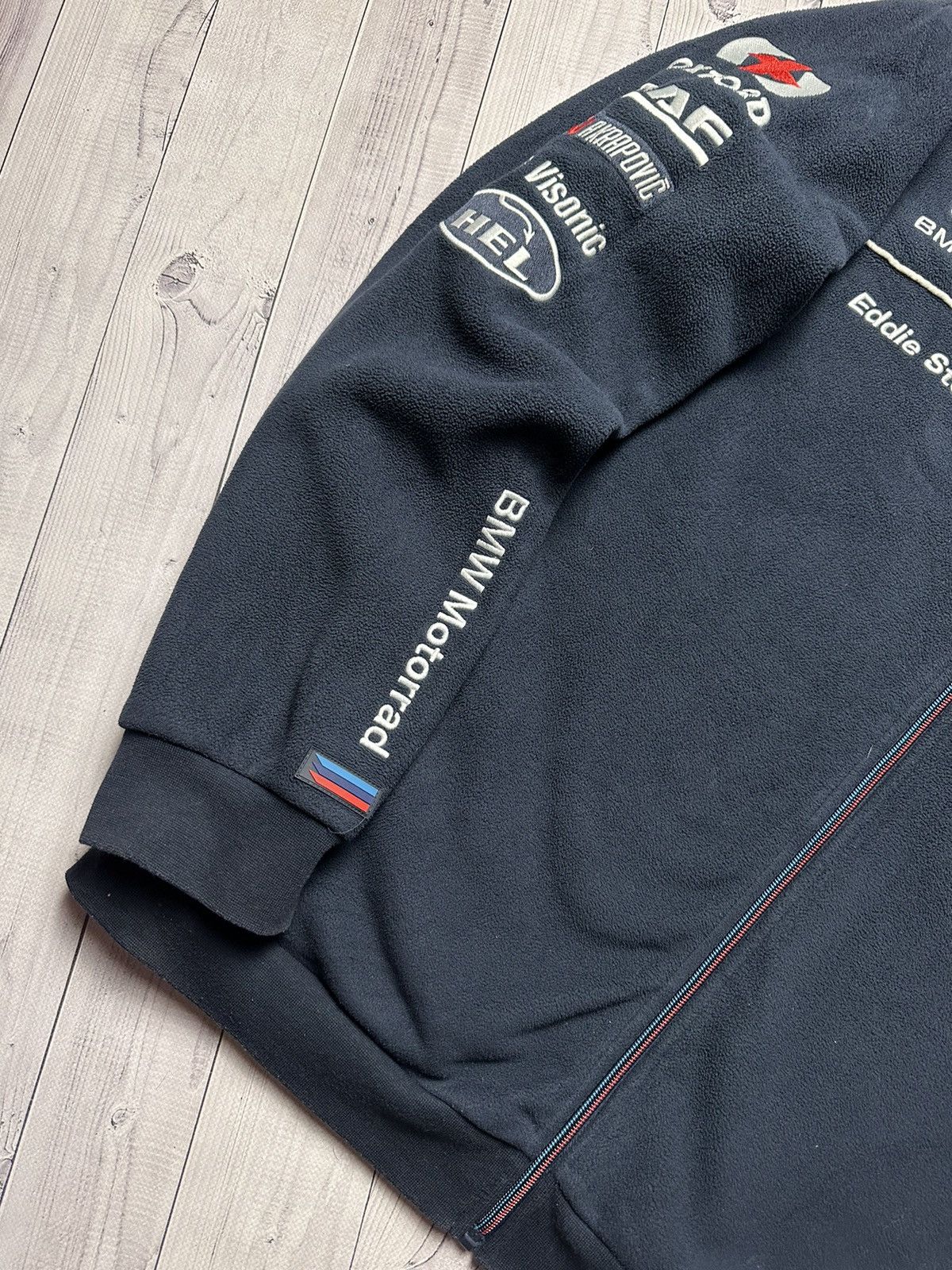 BMW × Vintage Vintage BMW racing fleece jacket logo rare size XL Size US XL / EU 56 / 4 - 6 Thumbnail