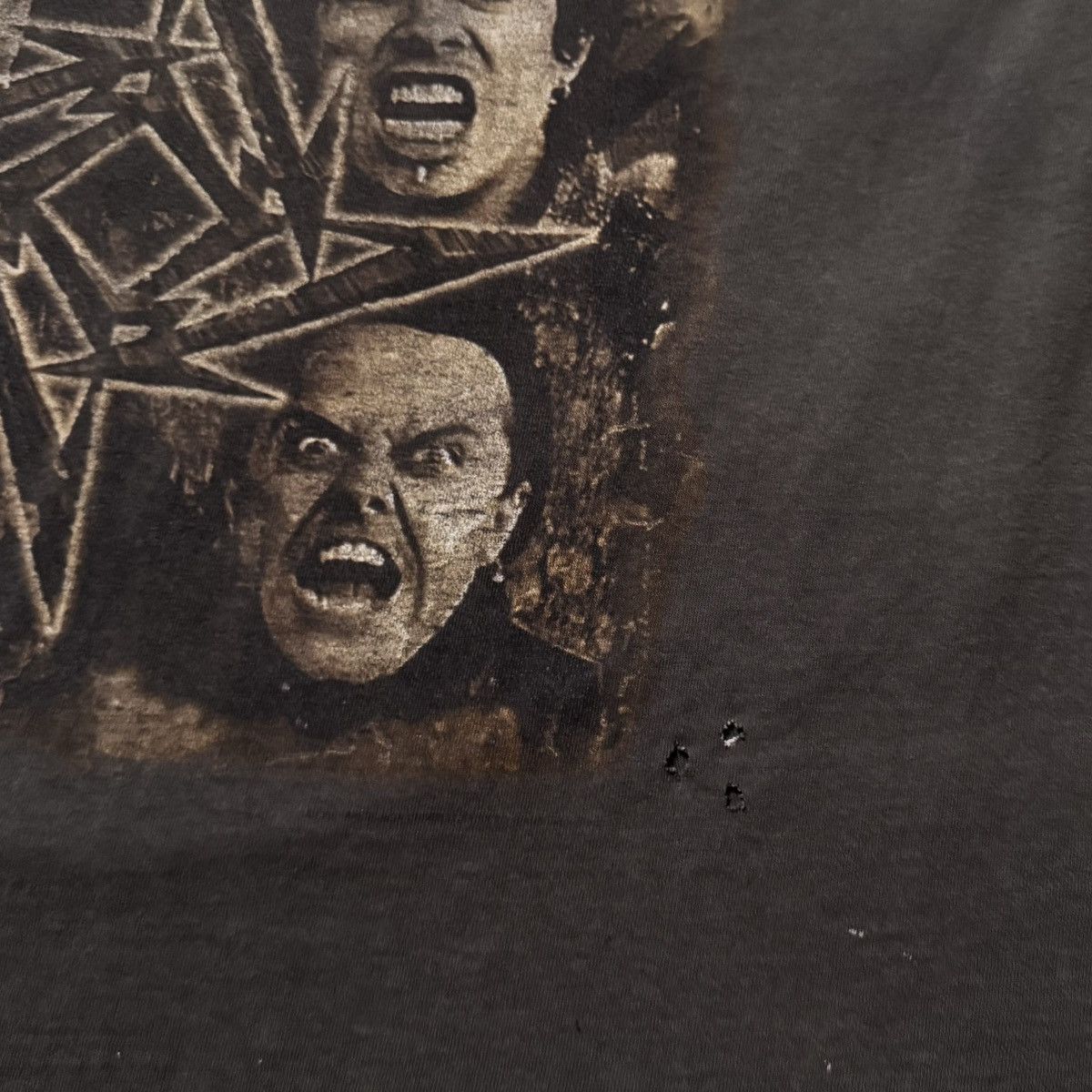 Vintage 1996 Army Green Metallica Band tee Size US XL / EU 56 / 4 - 4 Thumbnail