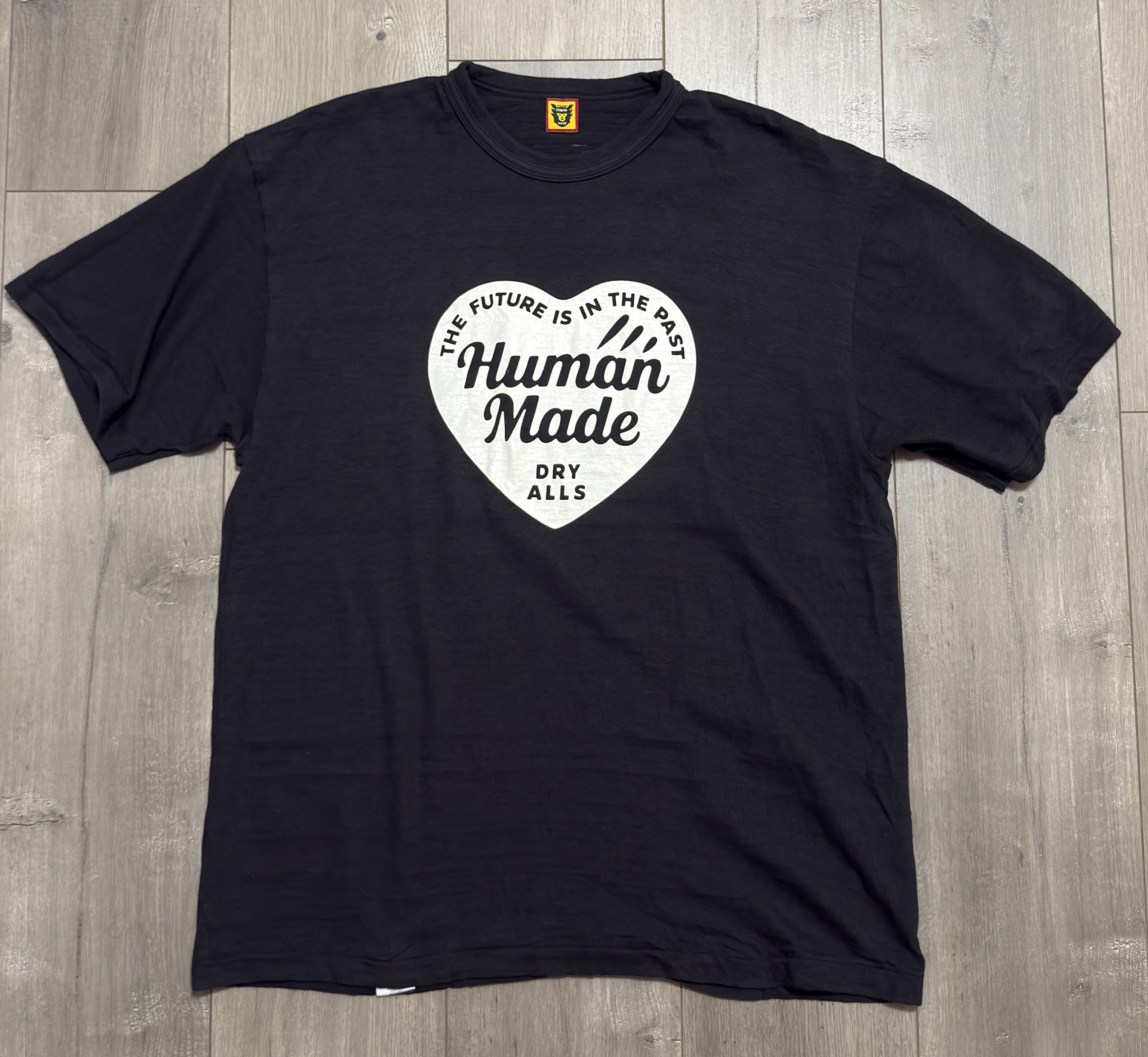 Human Made × Kaws KAWS x Human Made Tee Shirt - Size XXL Black w