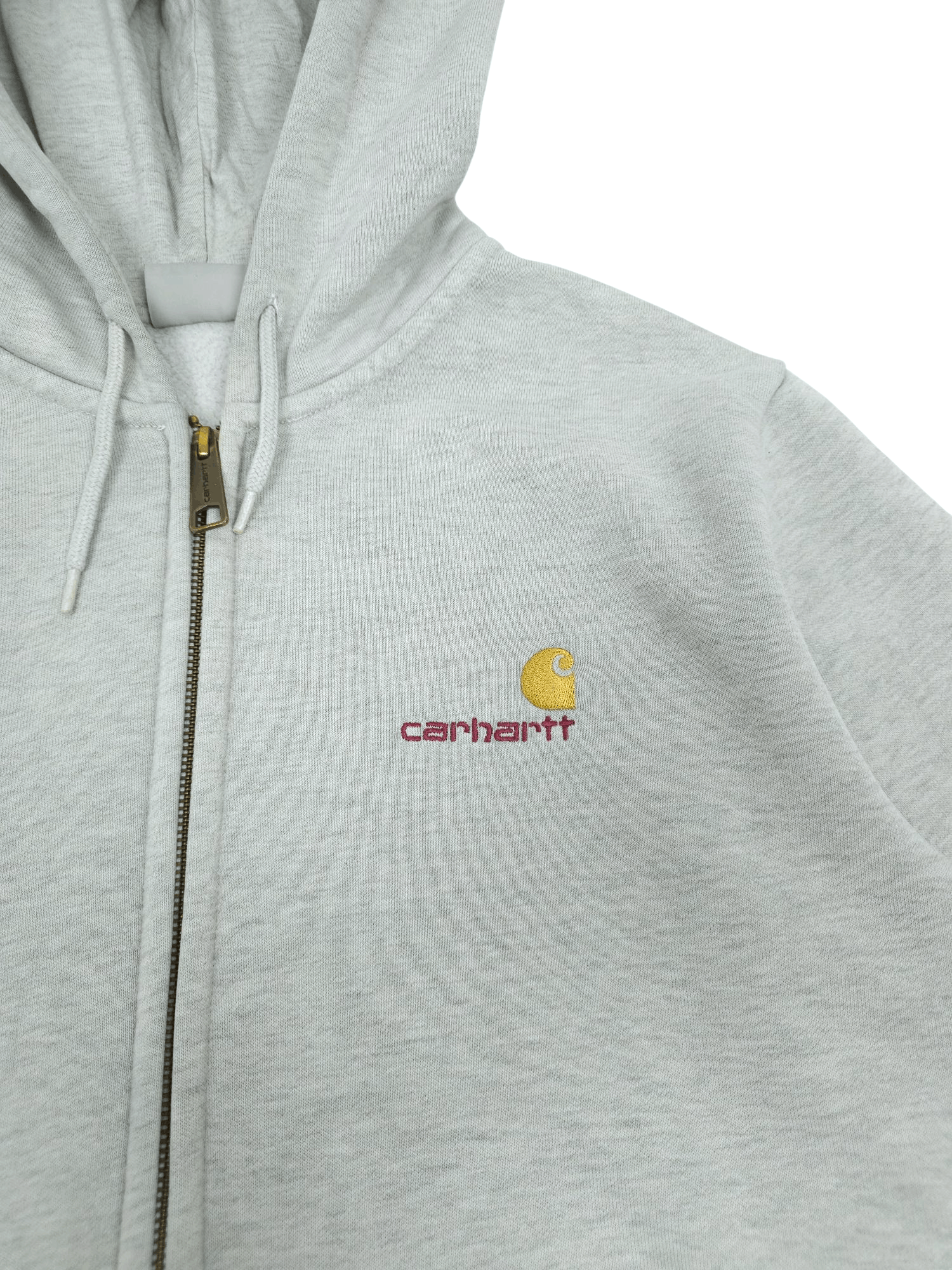 Carhartt 💎 Vintage Y2K Carhartt Gray Sweatshirt Hoodie Logo Basic Size US S / EU 44-46 / 1 - 3 Thumbnail