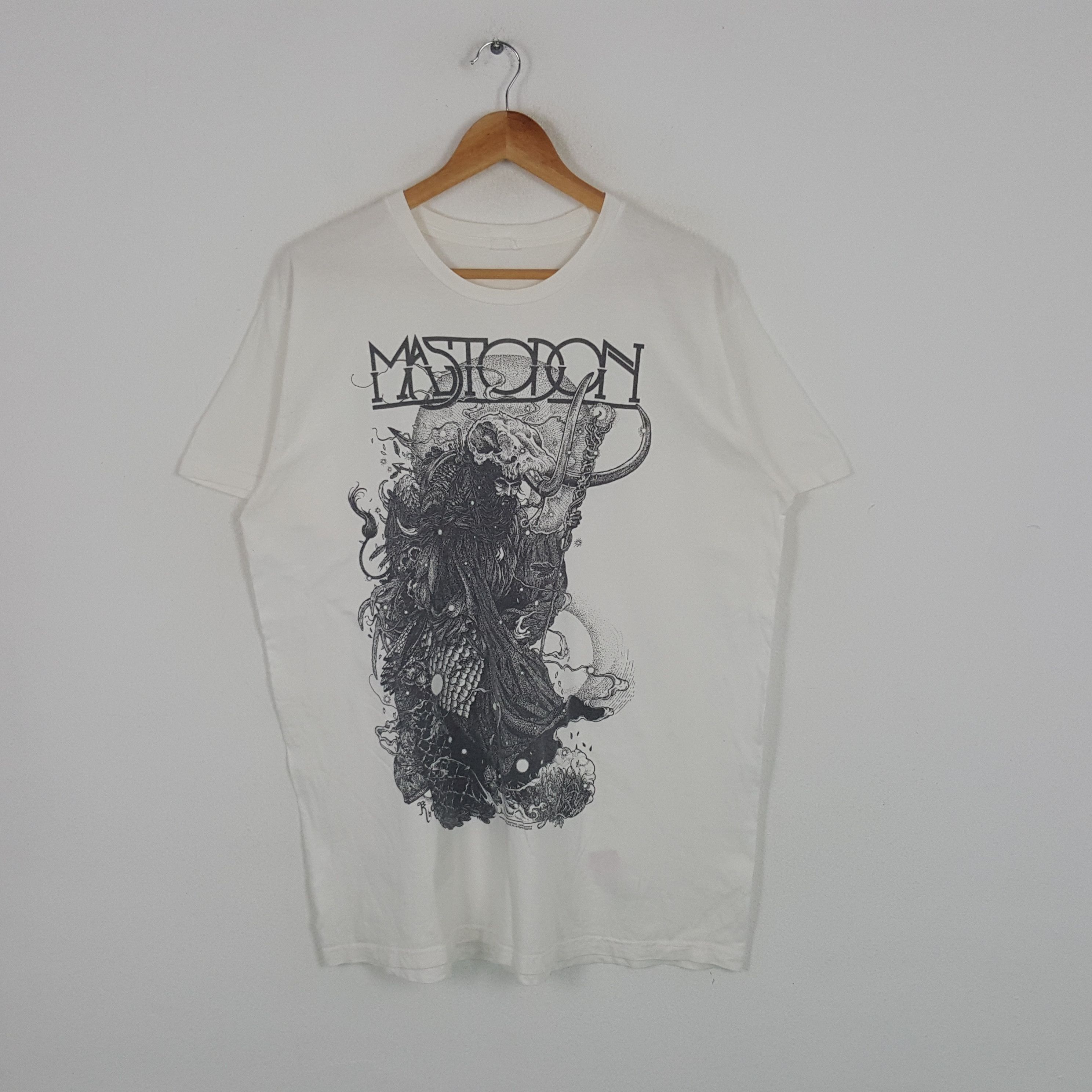 Vintage Mastodon American Rock Band Tour Tshirt