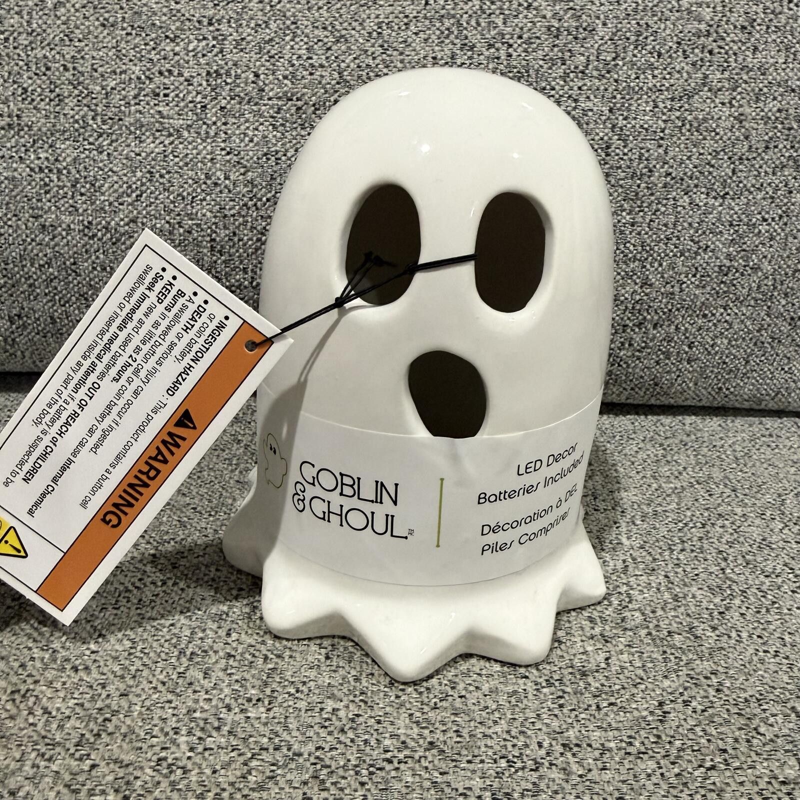 Other Cute Little Goblin And Ghoul White Light up Ghost LED Size ONE SIZE - 1 Thumbnail