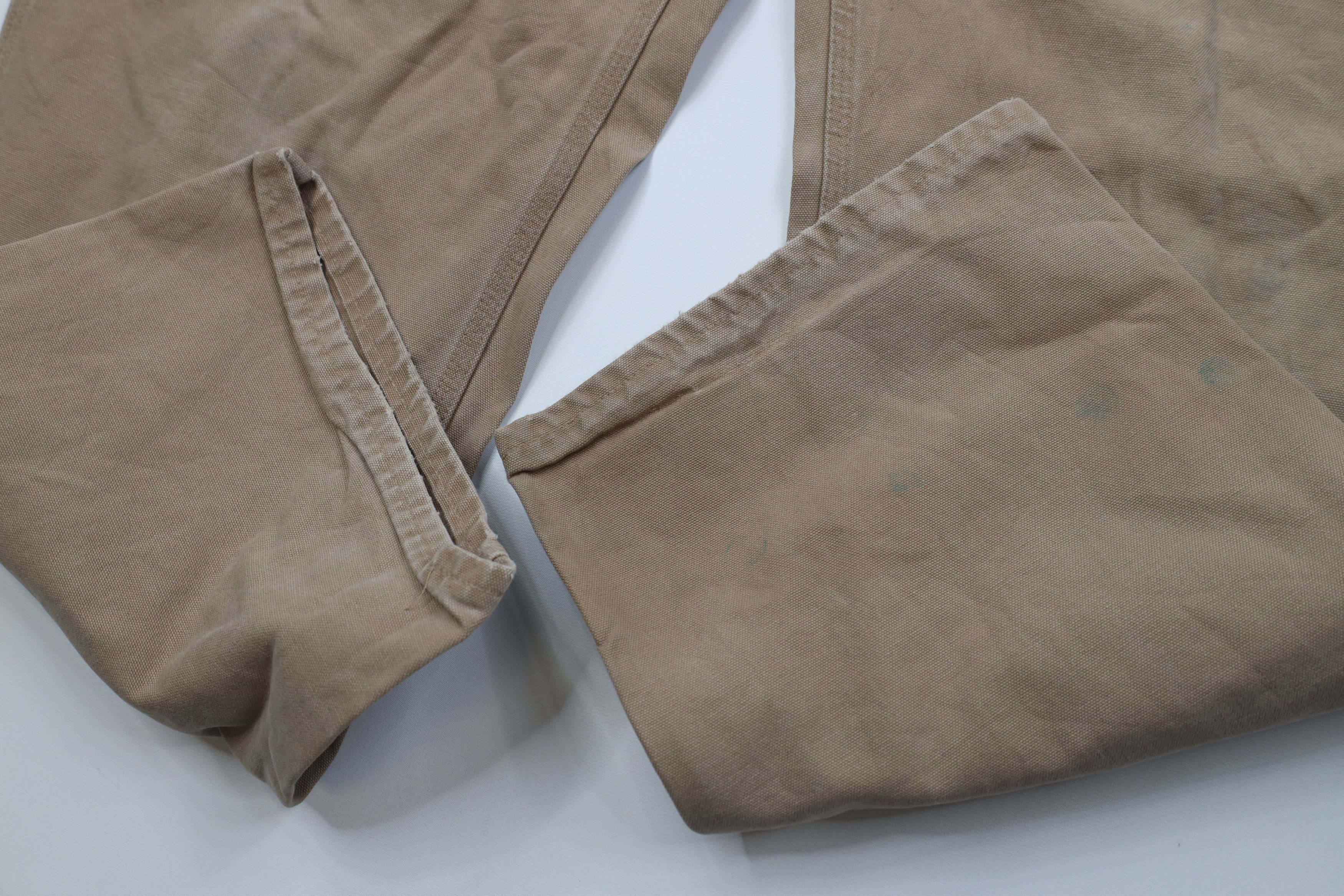 Carhartt Vintage Y2K 2004 Carhartt Canvas Wide Leg Dungaree Pants USA Size US 40 / EU 56 - 7 Thumbnail