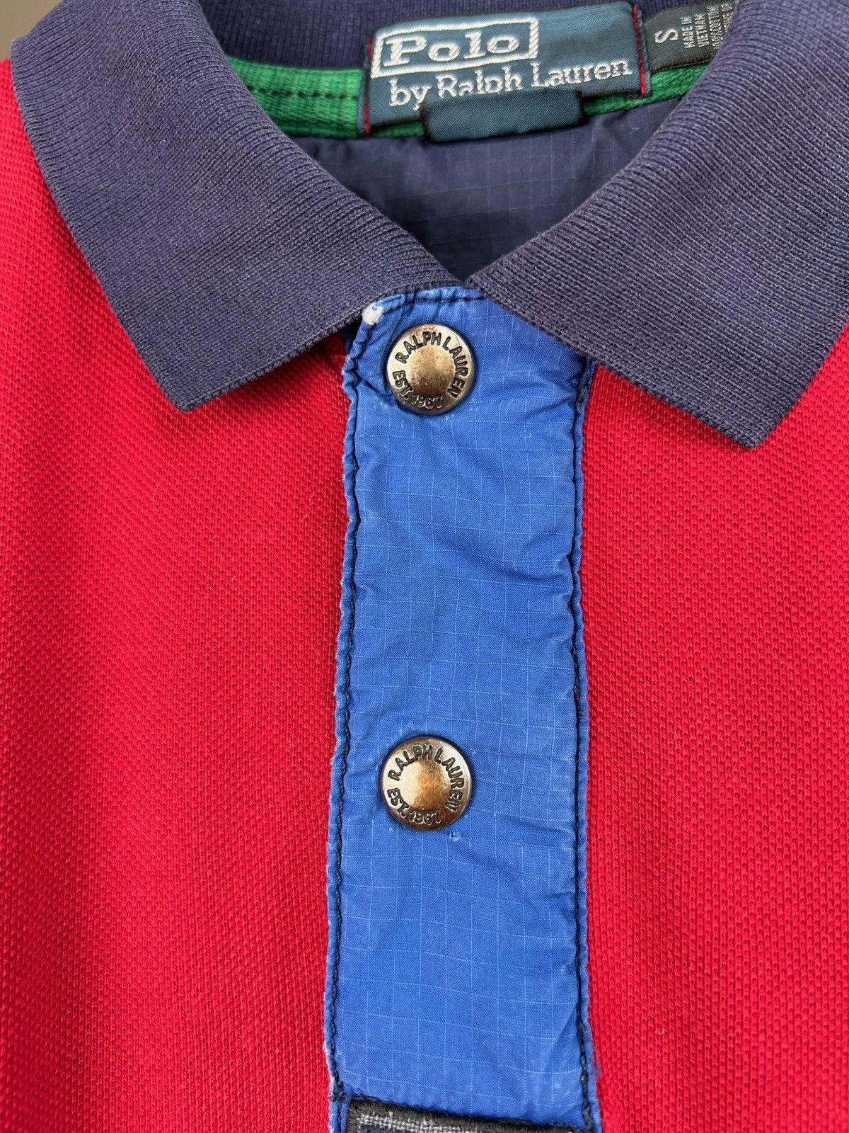 Polo Ralph Lauren × Vintage Polo Ralph Lauren USA flag big pony chief keef y2k swag Size US S / EU 44-46 / 1 - 8 Thumbnail