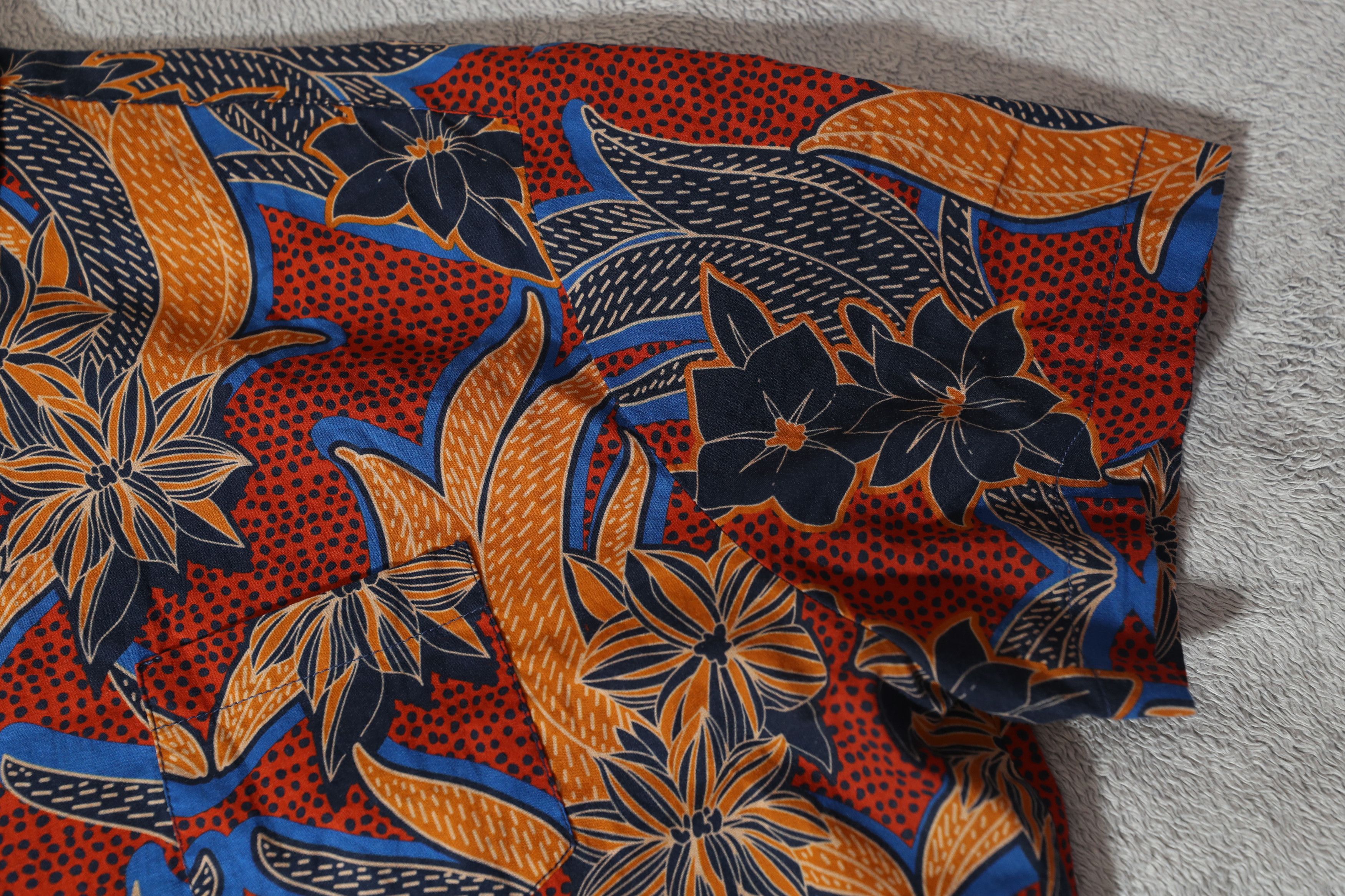 Daniele Alessandrini Daniele Alessandrini Tessuto Hawaiian Button Up (17/43) Size US L / EU 52-54 / 3 - 8 Thumbnail