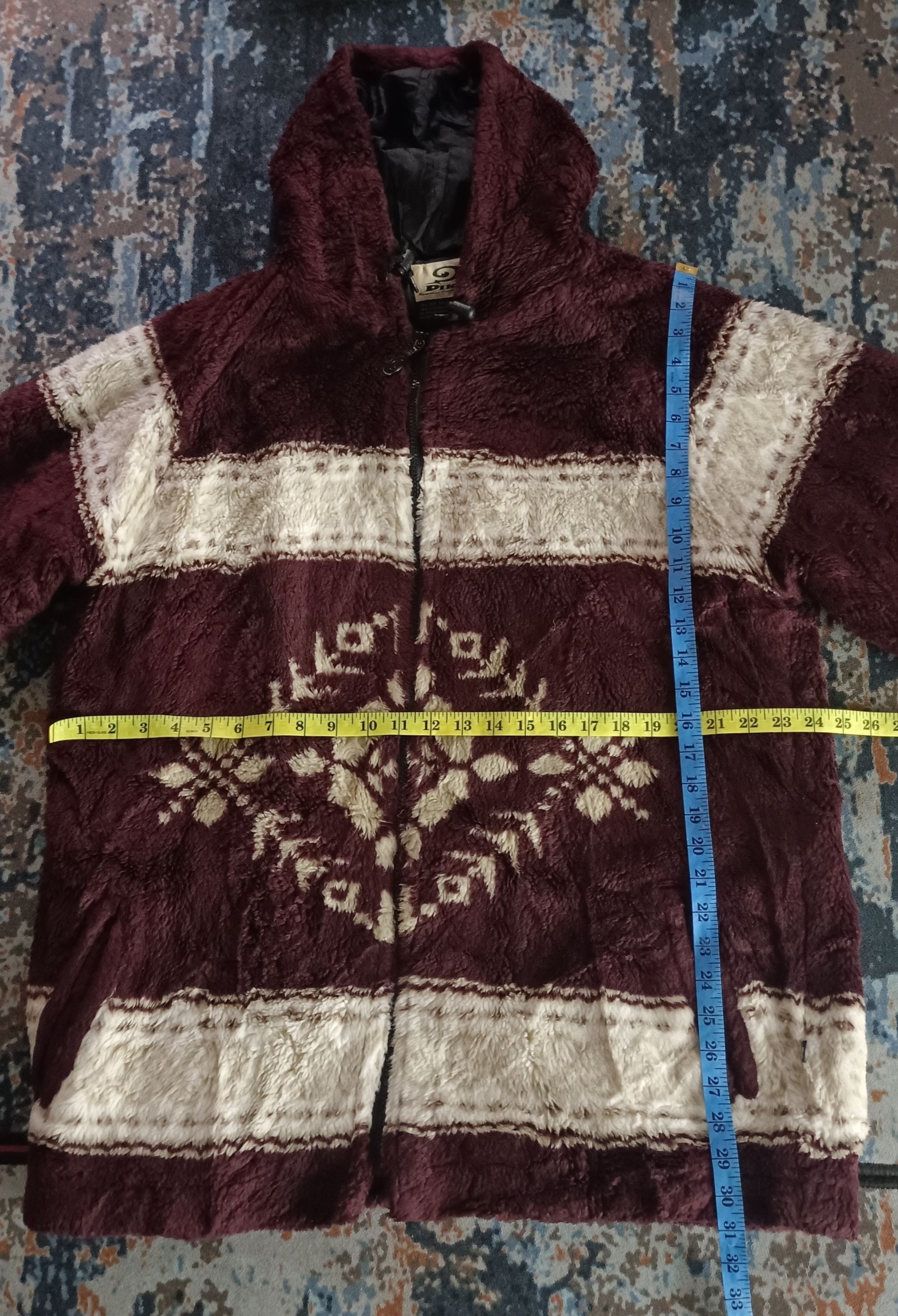 Native Hawaii Piko Navajo Native Fleece Hoodie Size US L / EU 52-54 / 3 - 18 Thumbnail