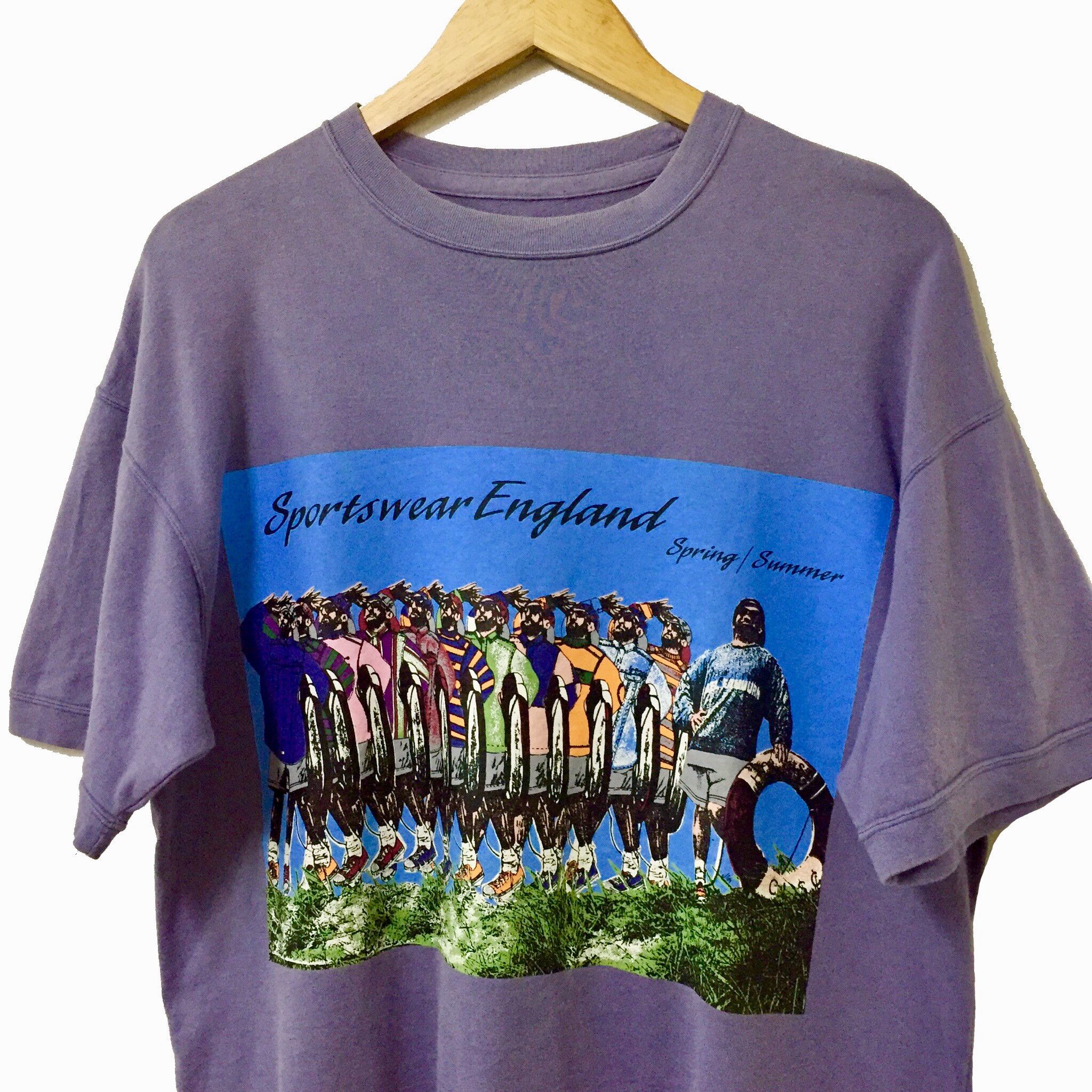 Nigel Cabourn VINTAGE 90s NIGEL CABOURN SPORTSWEAR SPRING SUMMER TSHIRT Size US L / EU 52-54 / 3 - 3 Thumbnail