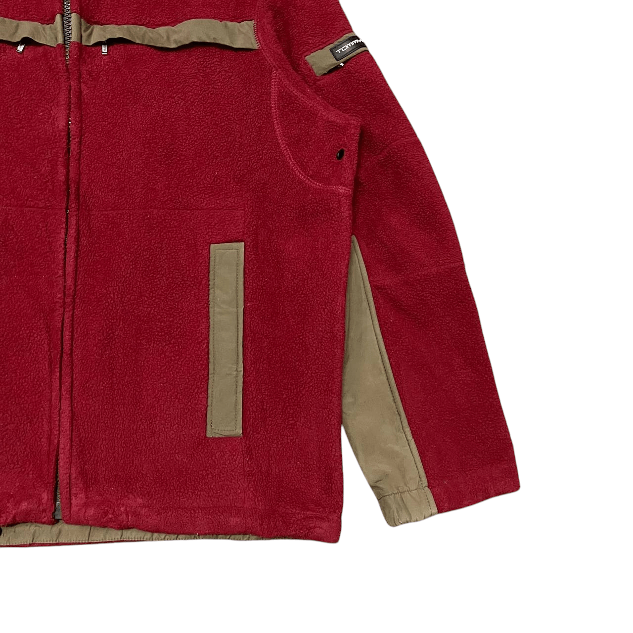 Tommy Hilfiger Vintage Tommy Hilfiger Fleeve Zipper Jacket Size US M / EU 48-50 / 2 - 4 Thumbnail