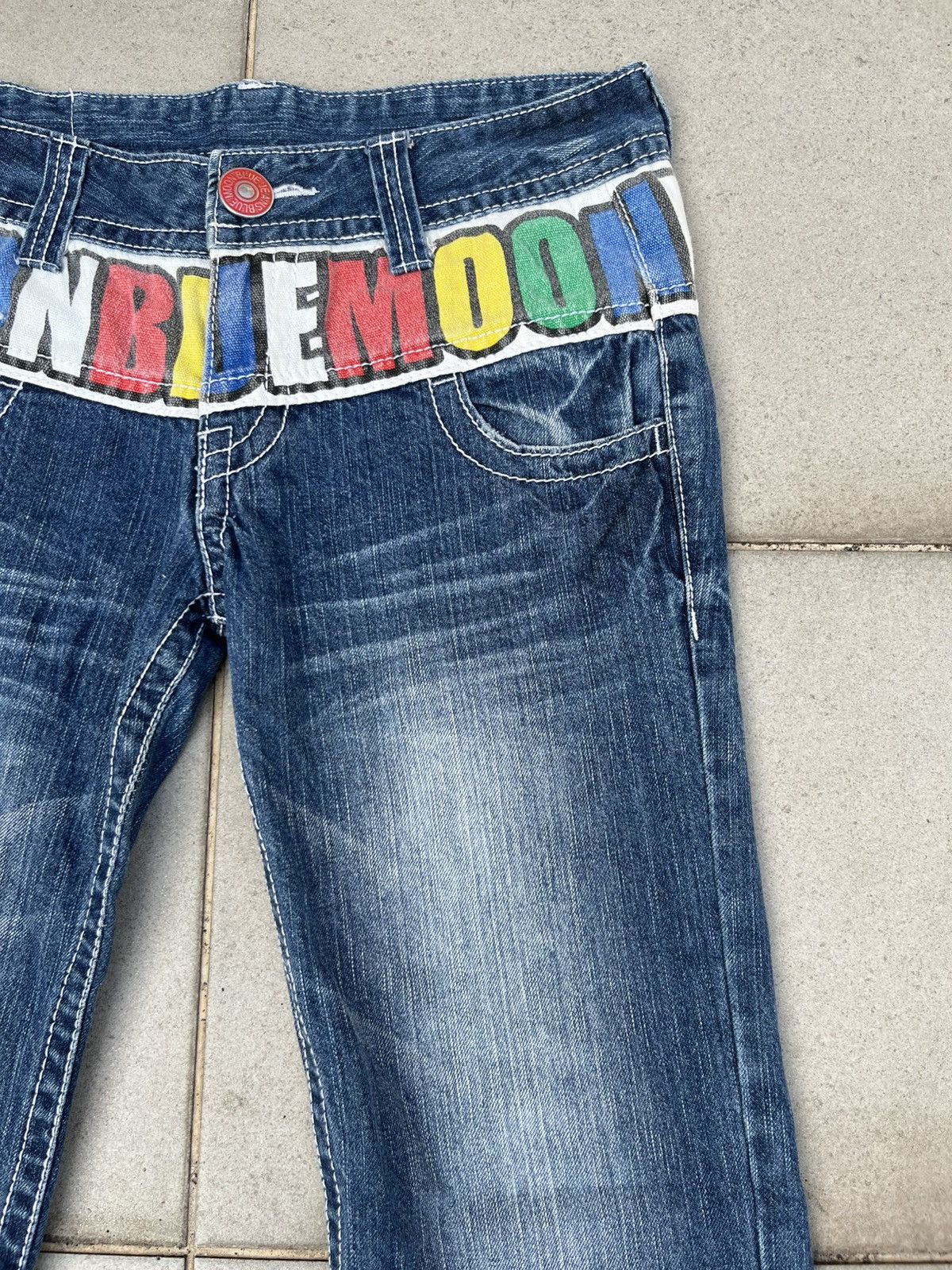 Blue Blue Japan Blue Moon Blue Iconic Japanese Brand Jeans Size US 30 / EU 46 - 2 Thumbnail