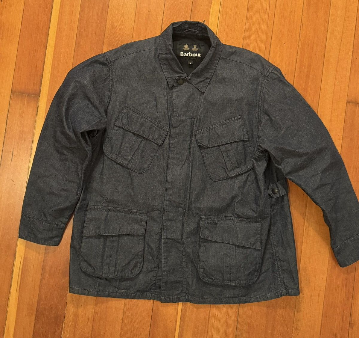 Barbour Barbour Denim Jungle jacket Large, rare Size US L / EU 52-54 / 3 - 1 Thumbnail