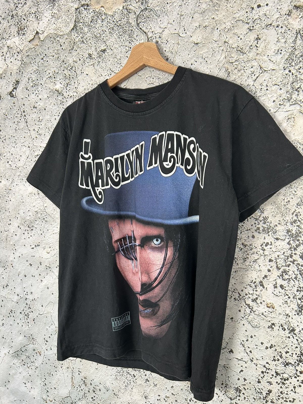 Band Tees Marilyn Manson Rock Band Tee Vintage Metal Grunge Y2K Size US M / EU 48-50 / 2 - 2 Thumbnail