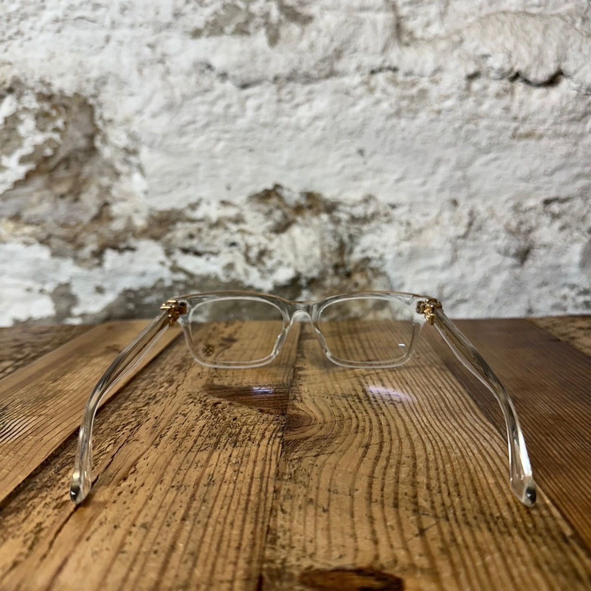 Chrome Hearts Chrome Hearts Vagilante Clear Sunglasses Size ONE SIZE - 4 Thumbnail
