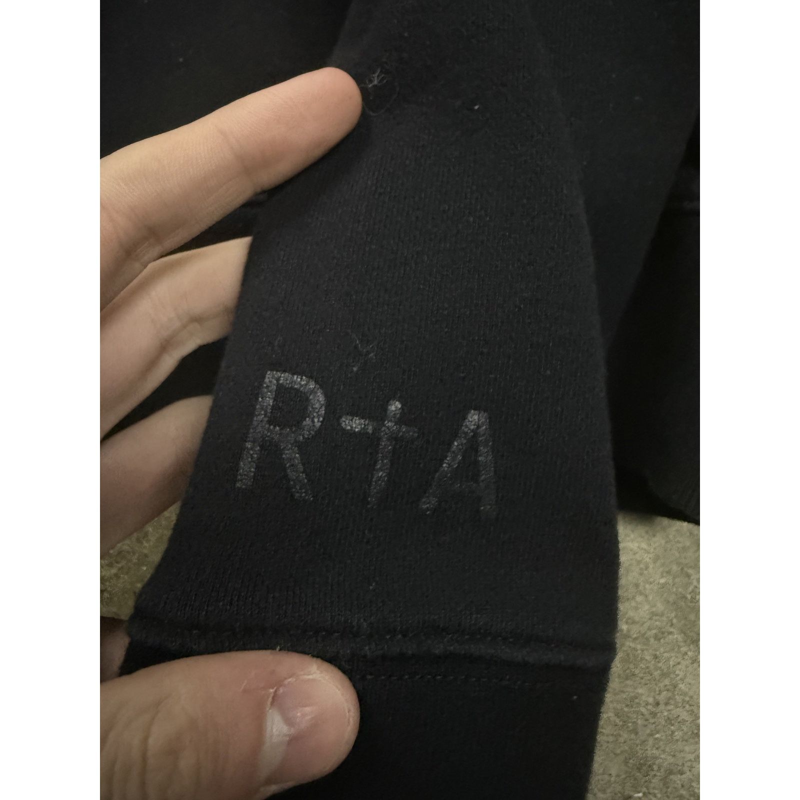 Rta RTA Hoodie Black XL Used Size US XL / EU 56 / 4 - 3 Thumbnail