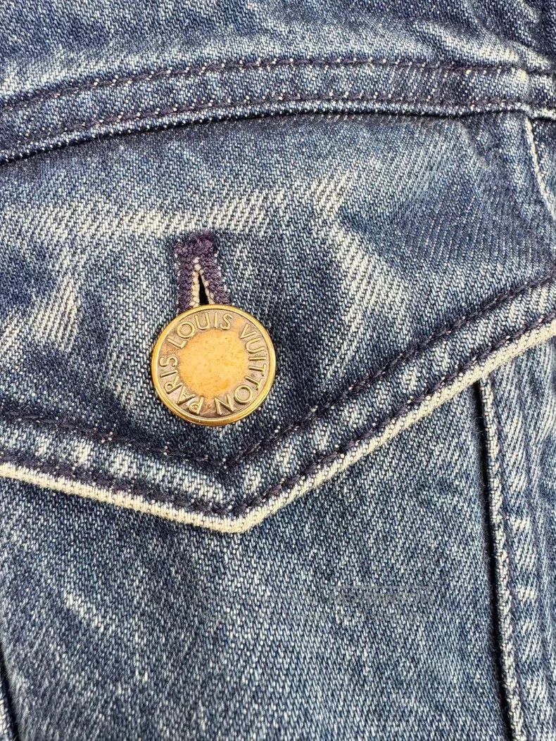 Louis Vuitton Louis Vuitton Denim Jacket Size XXS / US 00 / IT 34 - 4 Thumbnail