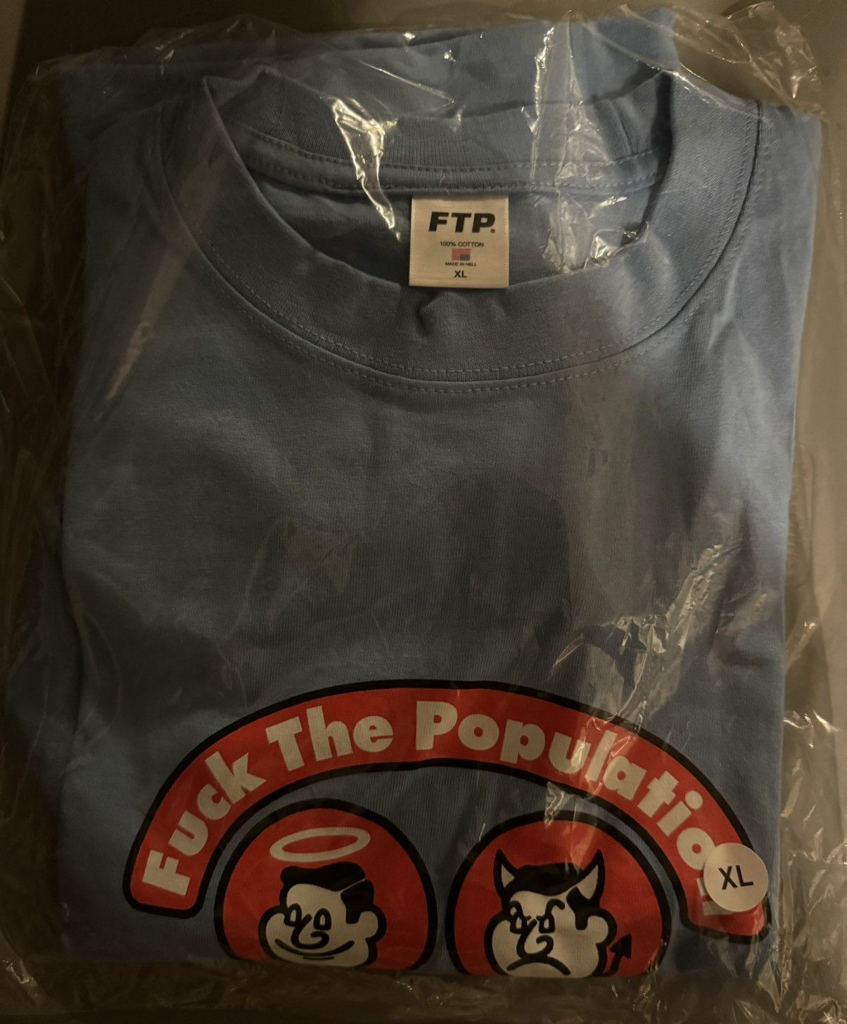 Fuck The Population FTP The Good & The Bad Tee Size US XL / EU 56 / 4 - 2 Thumbnail