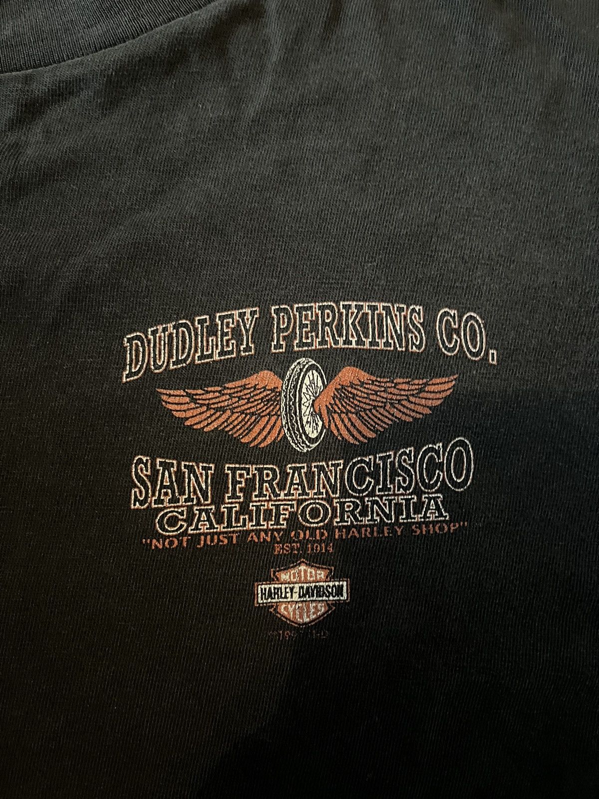 Harley Davidson VINTAGE HARLEY TEE Size US L / EU 52-54 / 3 - 2 Thumbnail