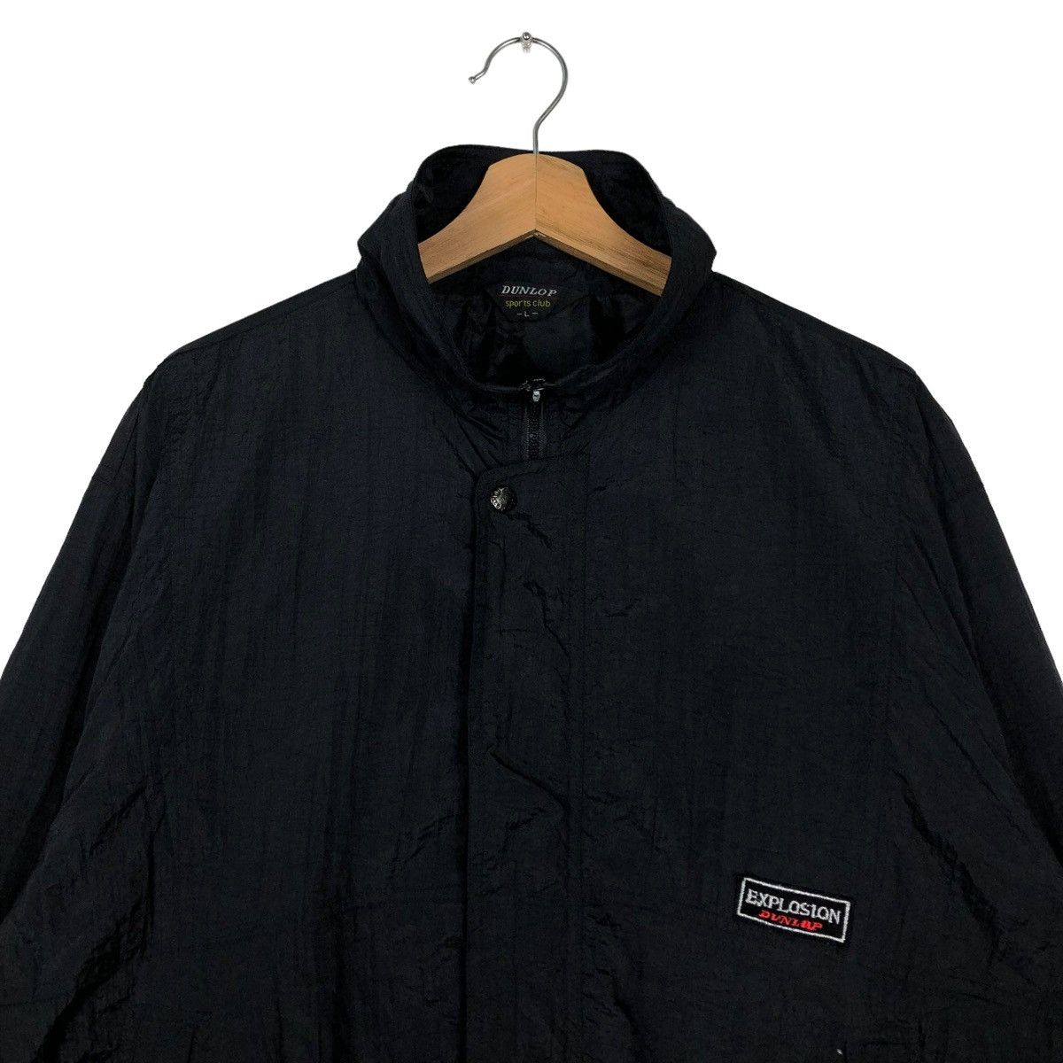 Japanese Brand 🔥90’s Vintage Bomber Jacket Racing Explosion Dunlop Sports Size US L / EU 52-54 / 3 - 3 Thumbnail