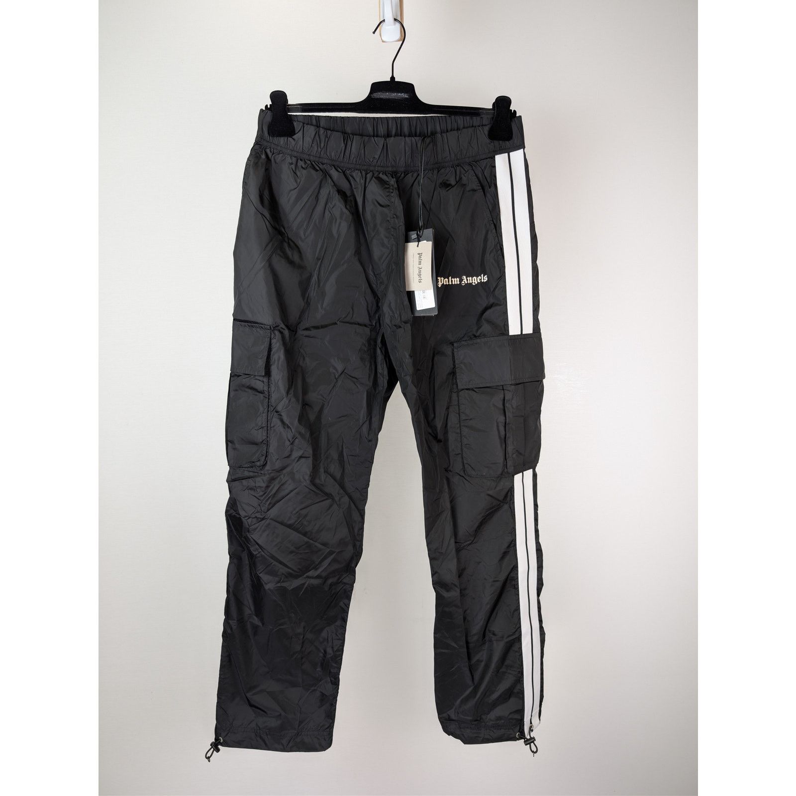 Palm Angels o1rshd1 New Cargo Aftersport Track Pants in Black Size US 36 / EU 52 - 8 Thumbnail