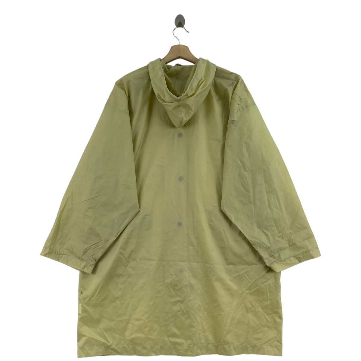 Fiorucci FIORUCCI Italian Designer Pockets Hooded Raincoat Parka Size US XXL / EU 58 / 5 - 3 Thumbnail