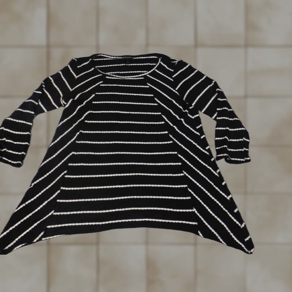 Vintage New Directions Sweater Womens L Gray Crew Neck Raglan Sleeve Knit Pullover Bow Button Stretch Slim Casual Regular Size L / US 10 / IT 46 - 1 Thumbnail