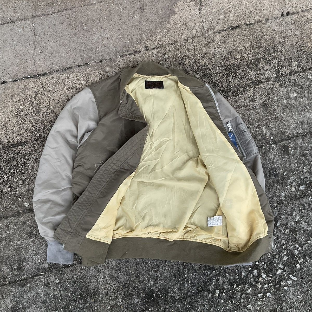 Japanese Brand × Sugar Vintage AUTHENTIC CUBE SUGAR Bomber Jacket Size US XS / EU 42 / 0 - 6 Thumbnail