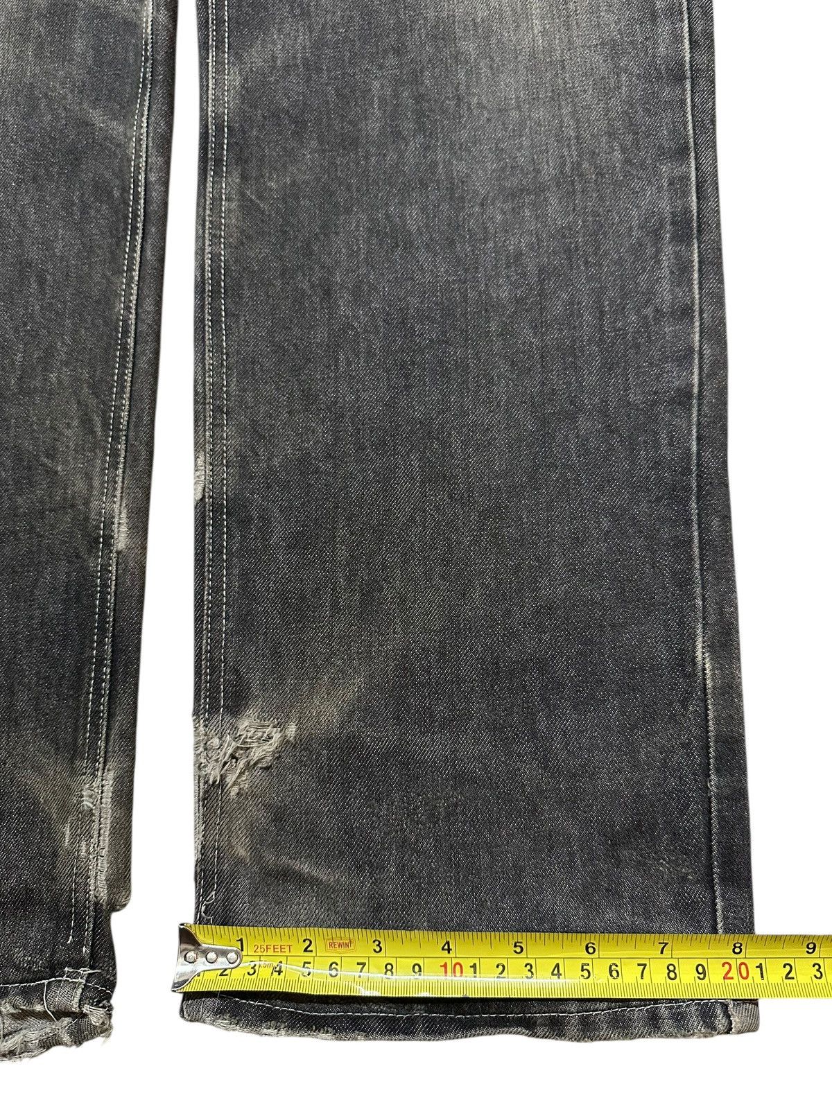 Japanese Brand Vintage Japanese Brand Faded Wash Hip Hop Baggy Style Jeans Size US 32 / EU 48 - 16 Thumbnail