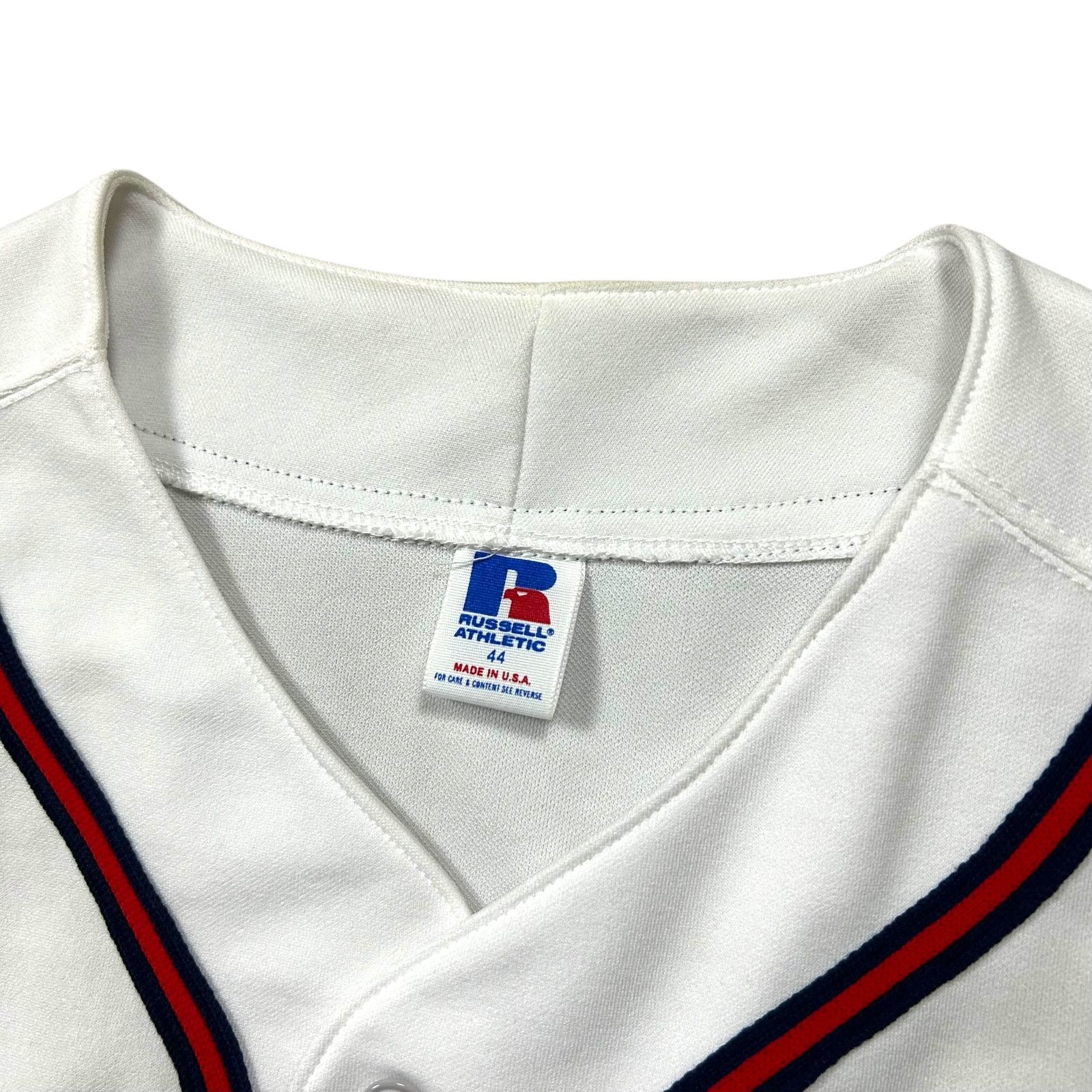 MLB VTG 90s MLB ATLANTA BRAVES RUSSELL AUTHENTIC JERSEY Size US L / EU 52-54 / 3 - 5 Thumbnail