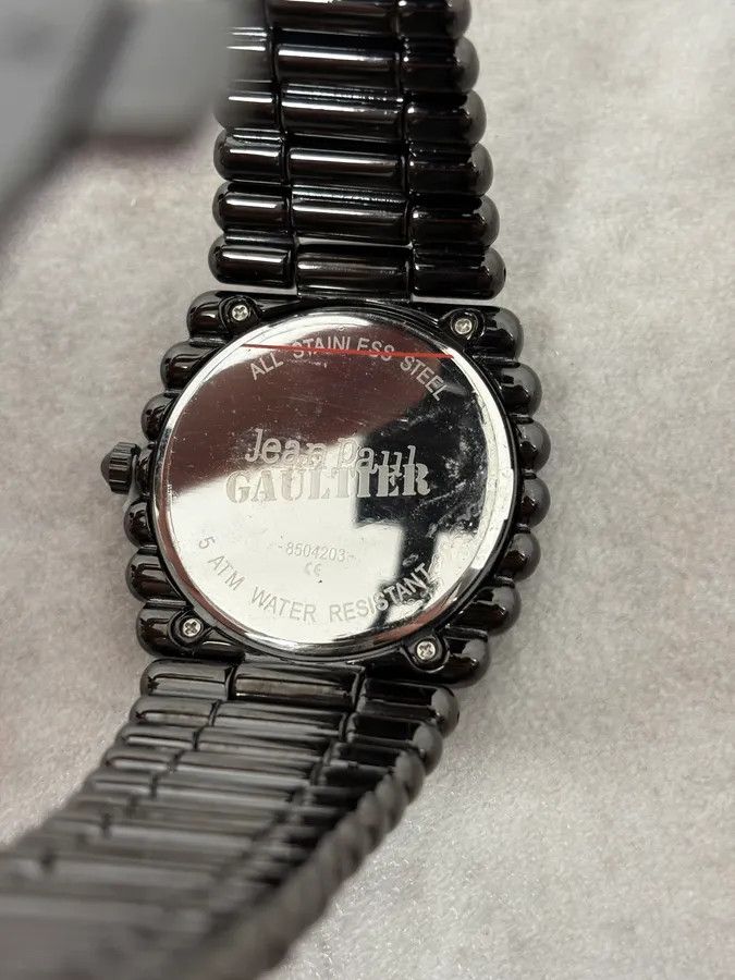 Jean Paul Gaultier Jean Paul Gaultier Black Bullet Avant-Garde Watch Size ONE SIZE - 4 Thumbnail