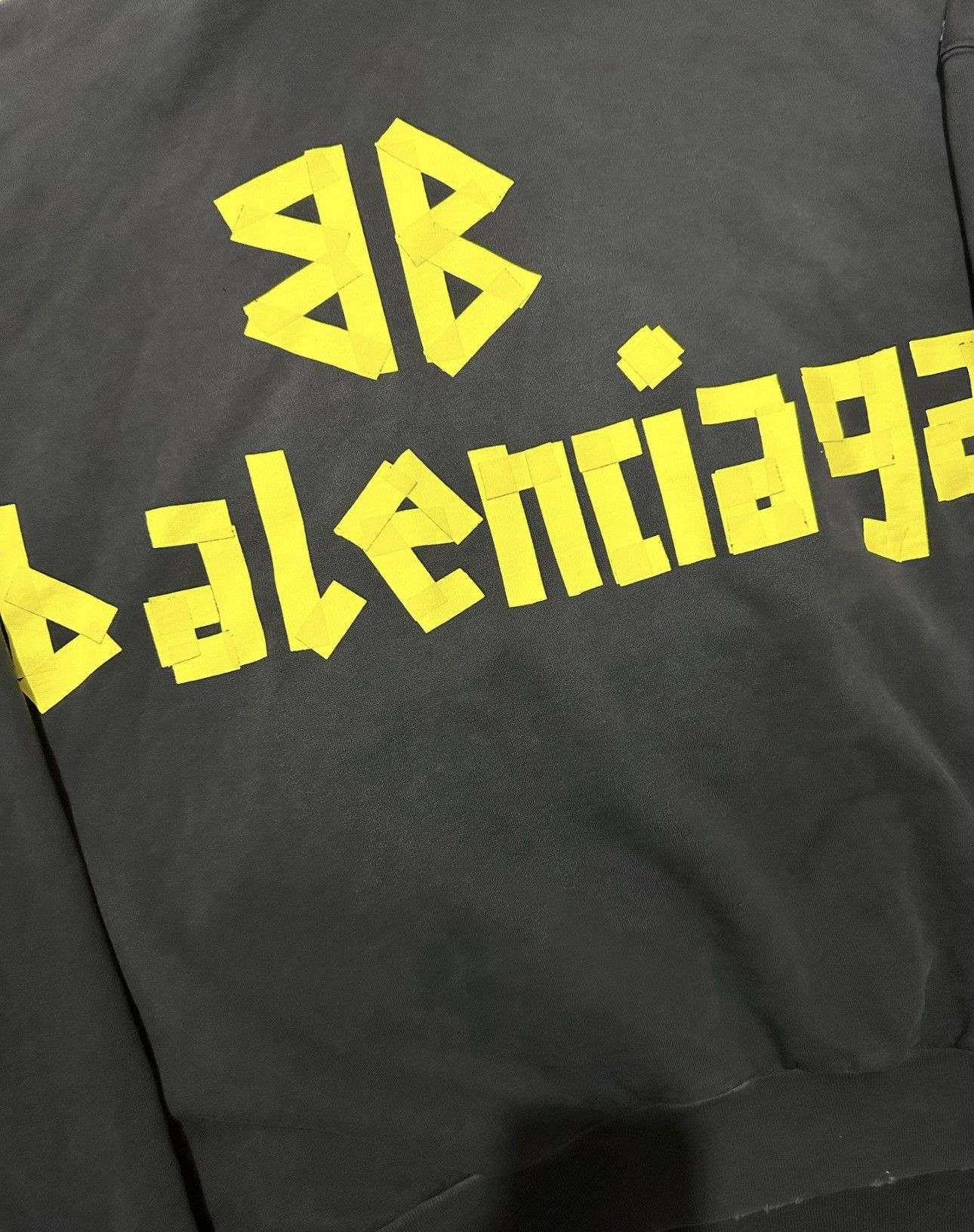 Balenciaga Balenciaga SS23 Oversized Logo Tape Hoodie Size US M / EU 48-50 / 2 - 4 Thumbnail