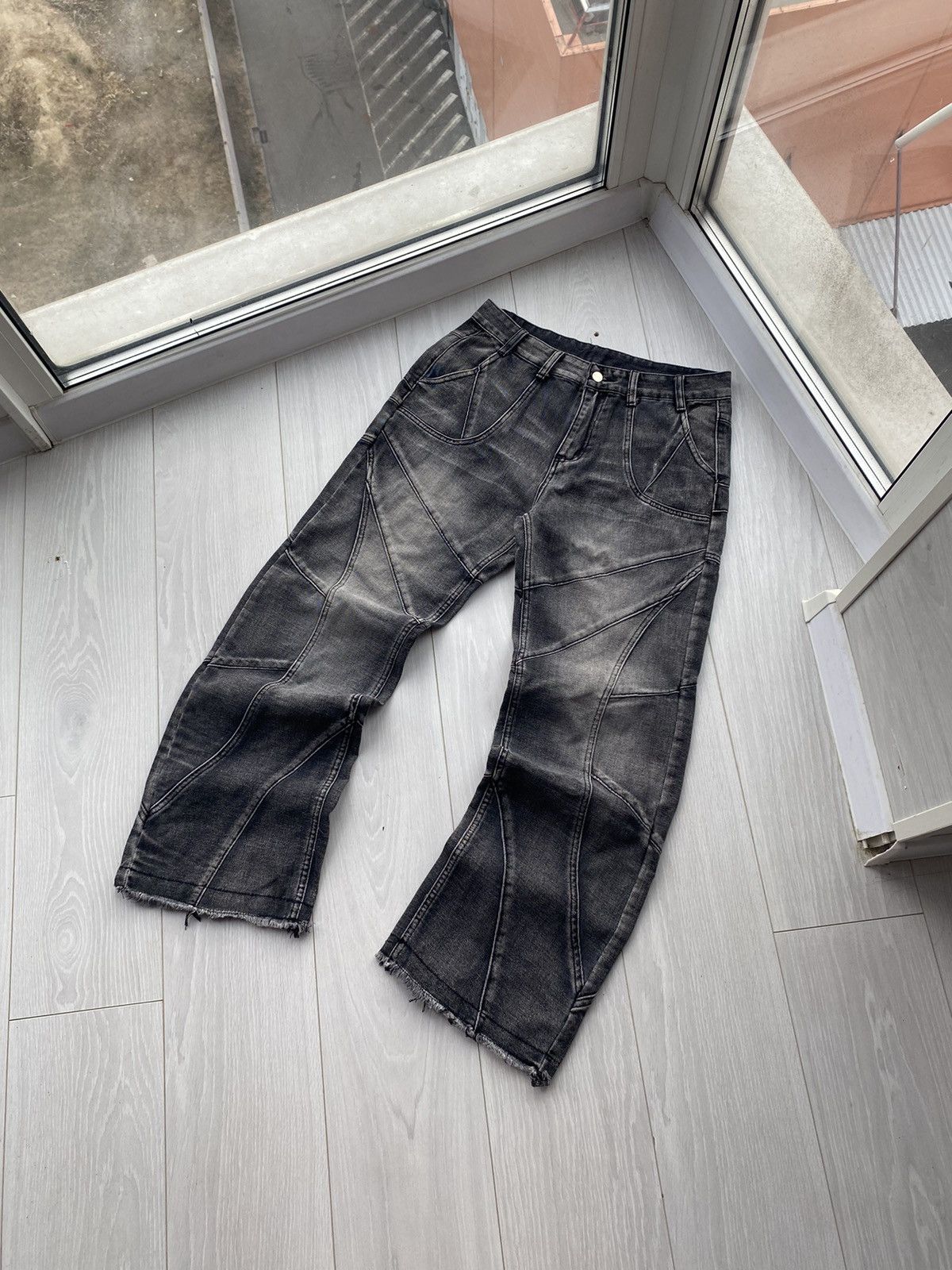 Japanese Brand × Vintage Amazing design y2k jeans opium spider pants japanese Size US 34 / EU 50 - 4 Thumbnail