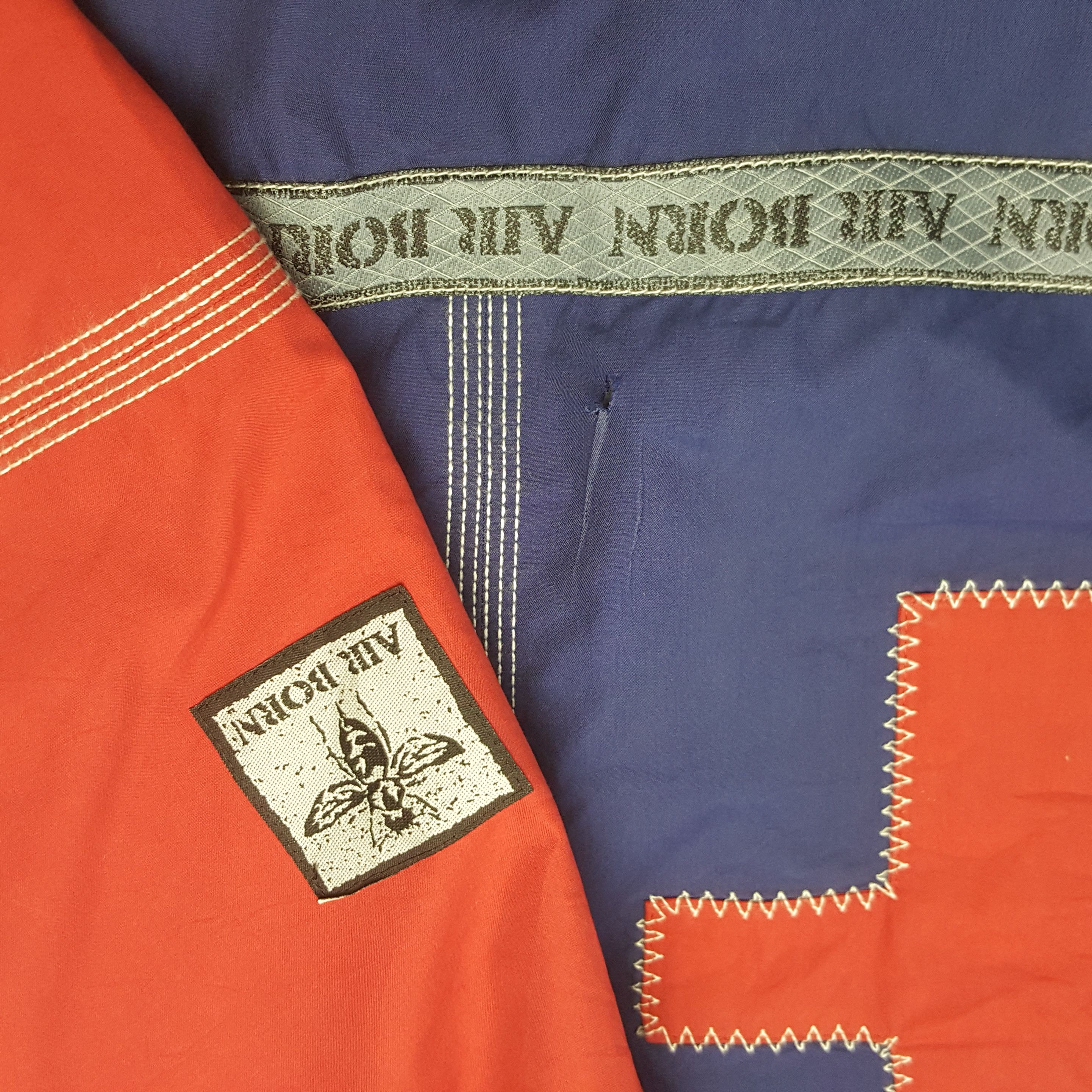 Japanese Brand × Vintage Vintage Air Born American Sports Windbreaker Jacket C281N2 Size US XL / EU 56 / 4 - 11 Thumbnail