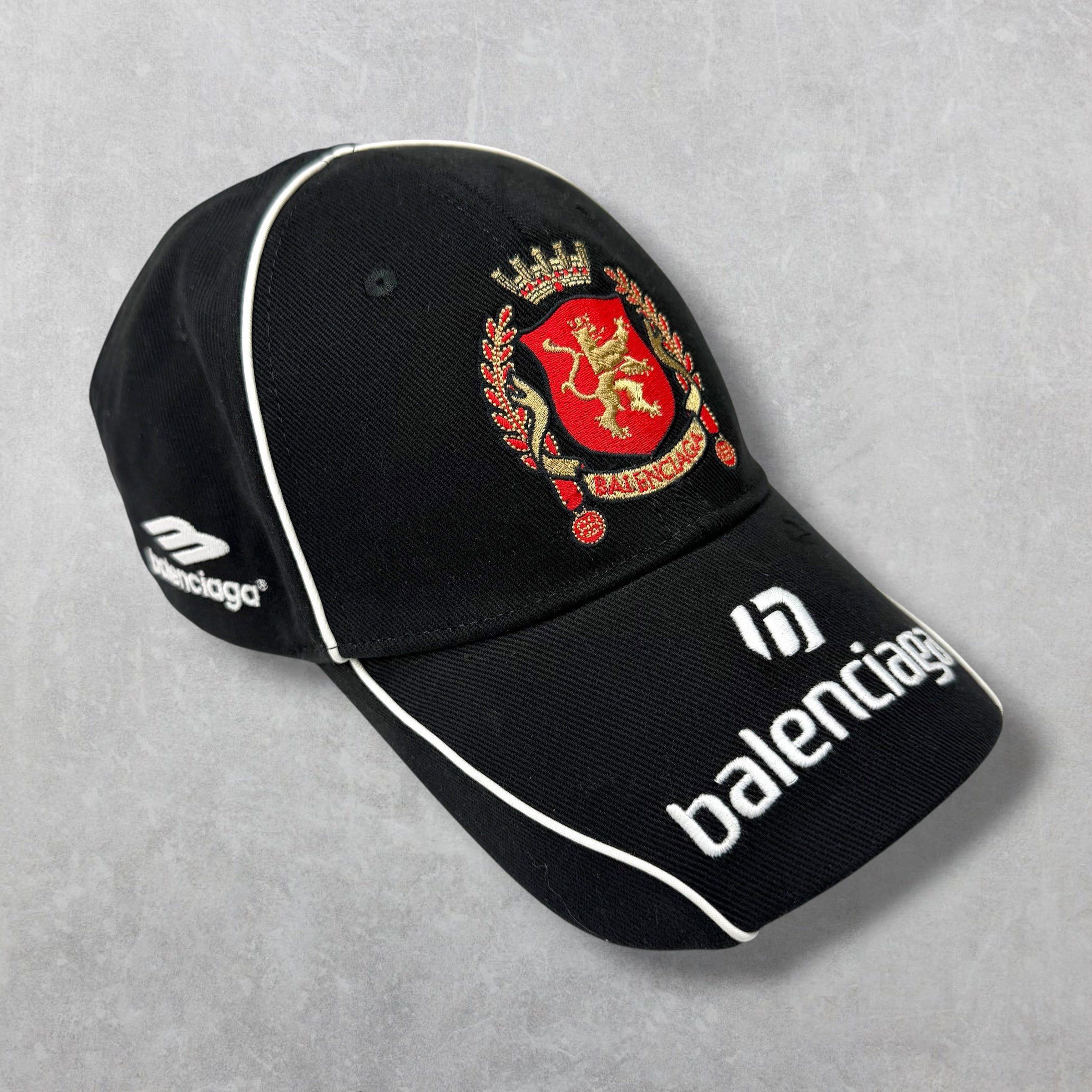 Balenciaga Balenciaga Paris Soccer Cap Black Size ONE SIZE - 1 Thumbnail