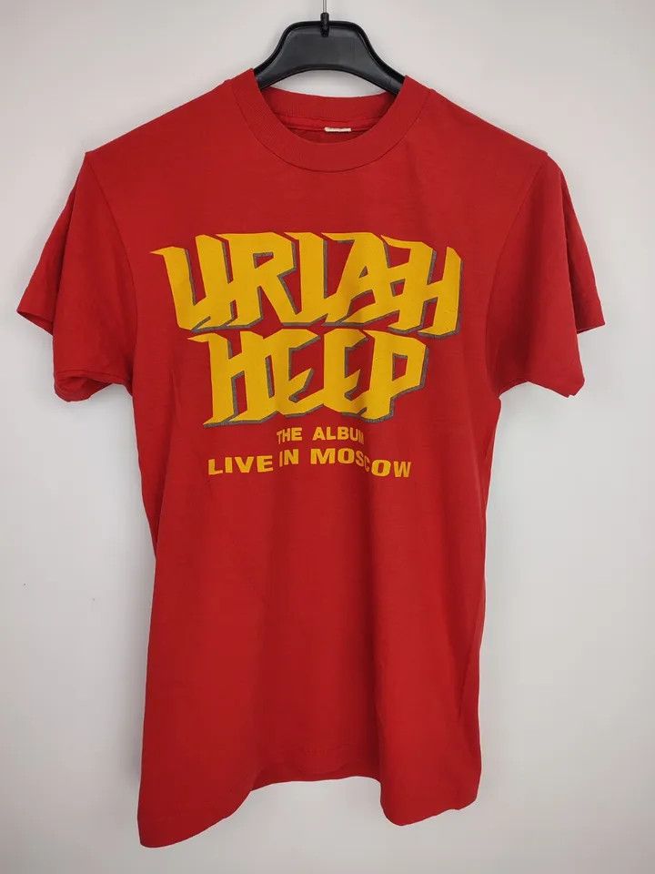Vintage Vintage 1987 URIAH HEEP The Album Live in Moscow Tour Size US L / EU 52-54 / 3 - 1 Thumbnail