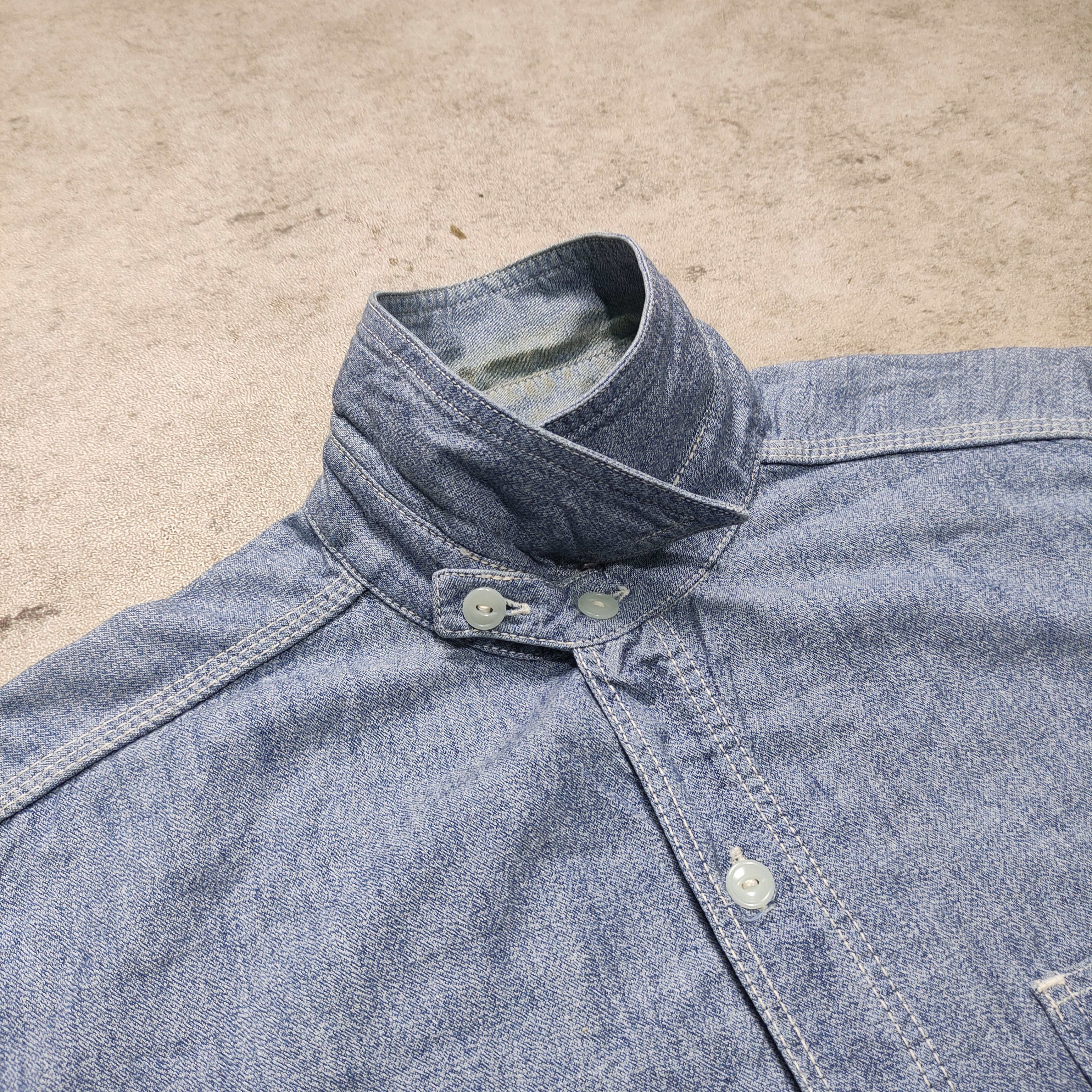 Momotaro Jeans Momotaro Chambray Shirt — Japan Made Size US M / EU 48-50 / 2 - 6 Thumbnail