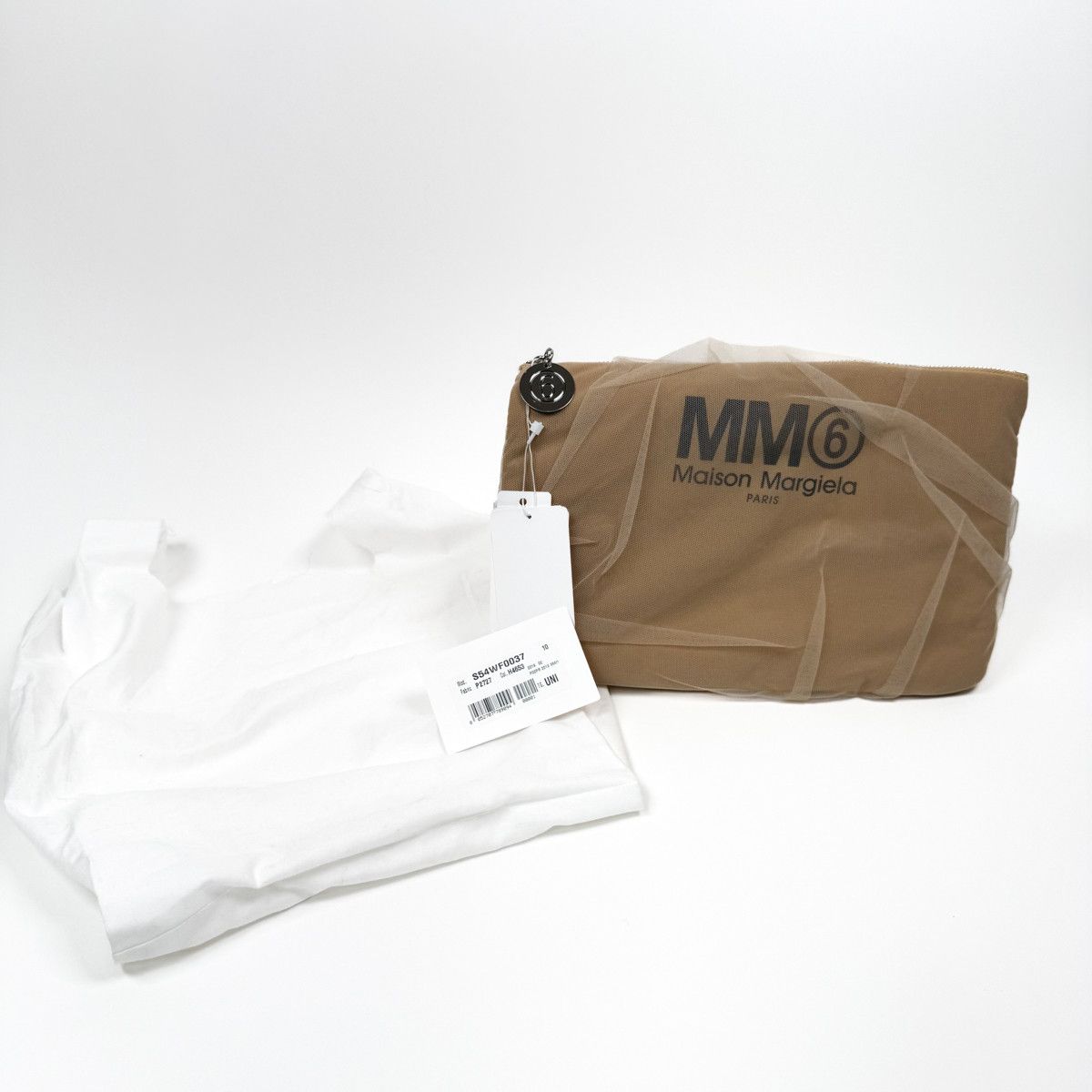 MM6 MM6 2019AW Clutch Bag Beige with Tag and Storage Bag Size ONE SIZE - 3 Thumbnail