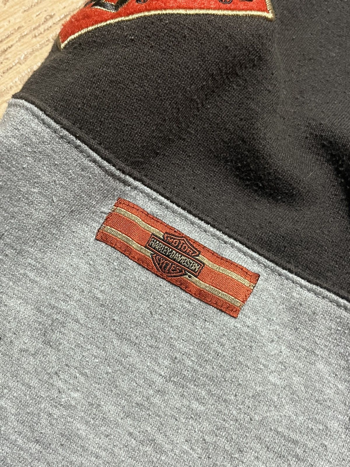 Harley Davidson Harley Davidson Vintage Zip Hoodie Size US XL / EU 56 / 4 - 8 Thumbnail