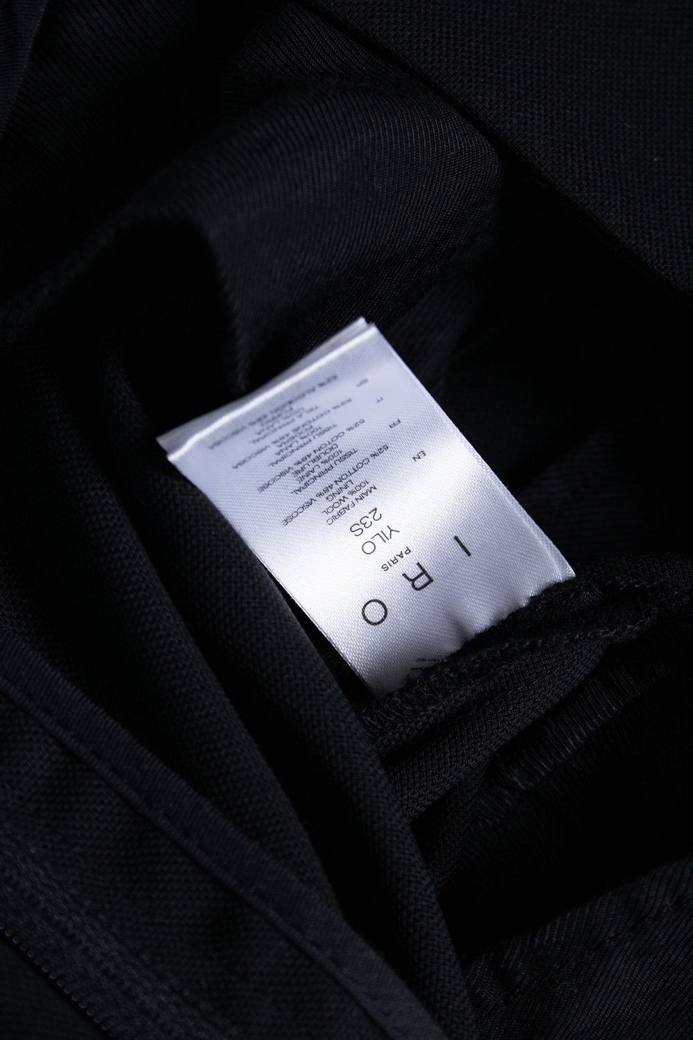 Iro IRO, black yilo 23S pantalon Size 26" / US 2 / IT 38 - 7 Thumbnail