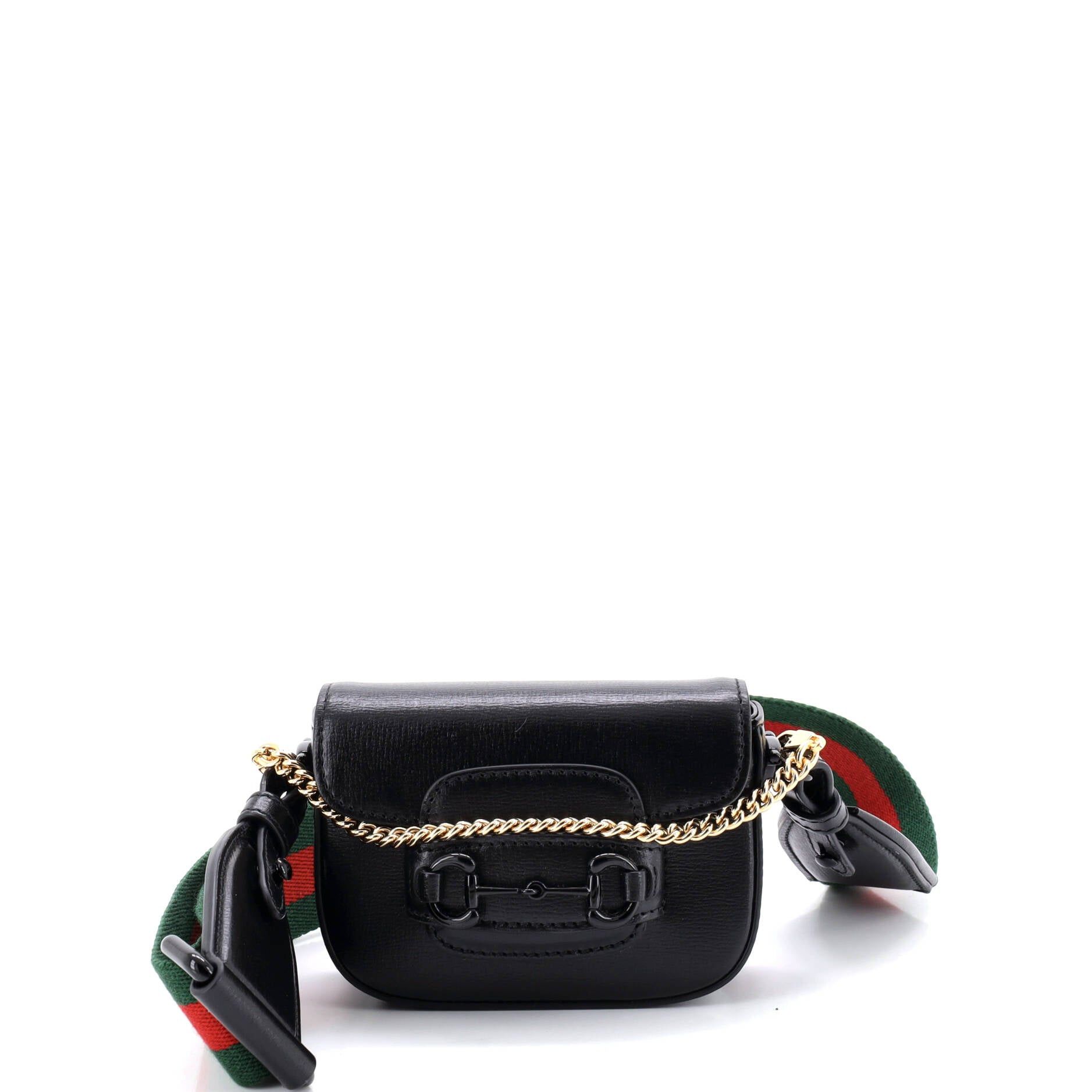 Gucci Horsebit 1955 Flap Wallet with Strap Size ONE SIZE - 1 Thumbnail
