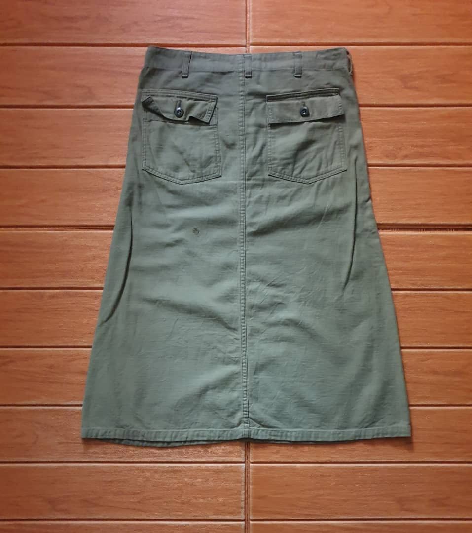 Beams Plus Beams Boy Japanese brand military green Skirt Size 30" / US 8 / IT 44 - 9 Thumbnail